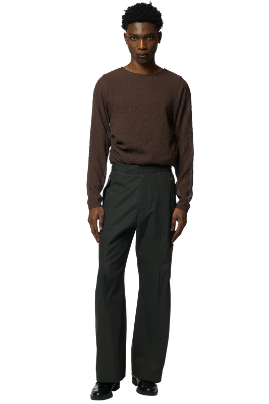 CAROL TROUSERS / COTTON GABARDINE