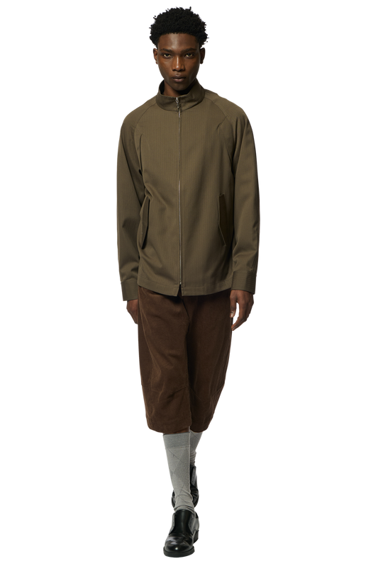NEMESIS BLOUSON / WOVEN HERRINGBONE