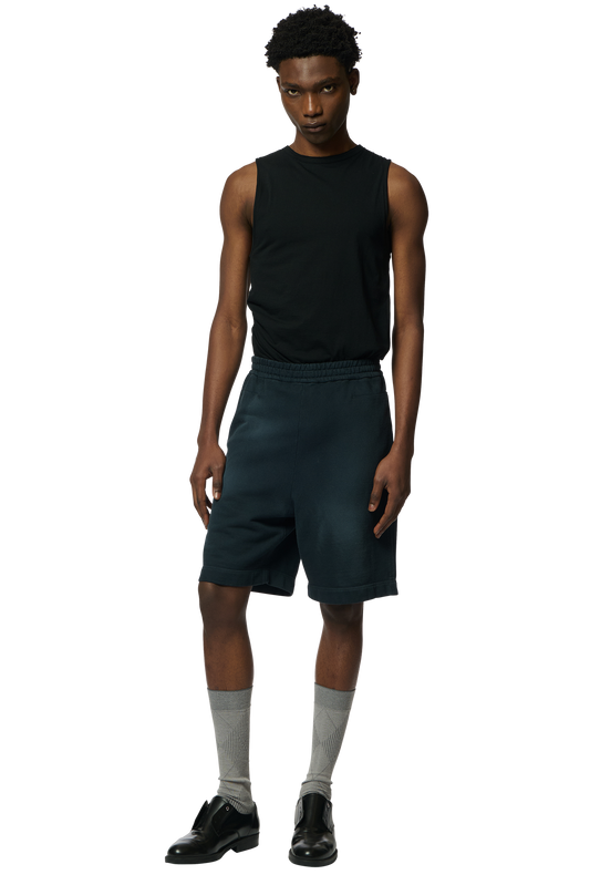 RIVETED LOUNGE SHORTS / DYED JERSEY