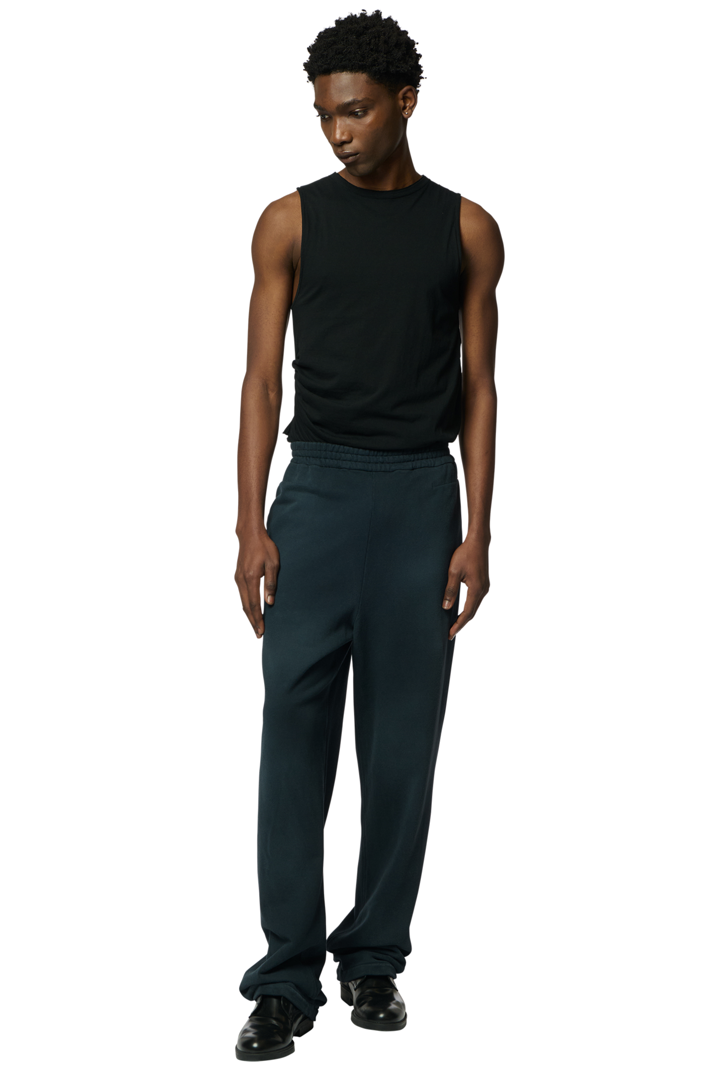 RIVETED LOUNGE PANTS / DYED JERSEY