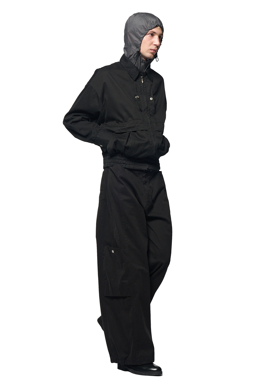 Omar Afridi Panelled Bontan Trouser Omar Afridi Panelled Bontan Trouser