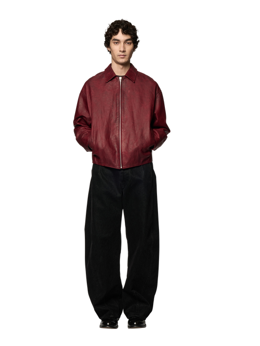 BUD BLOUSON / BABY CALF LEATHER