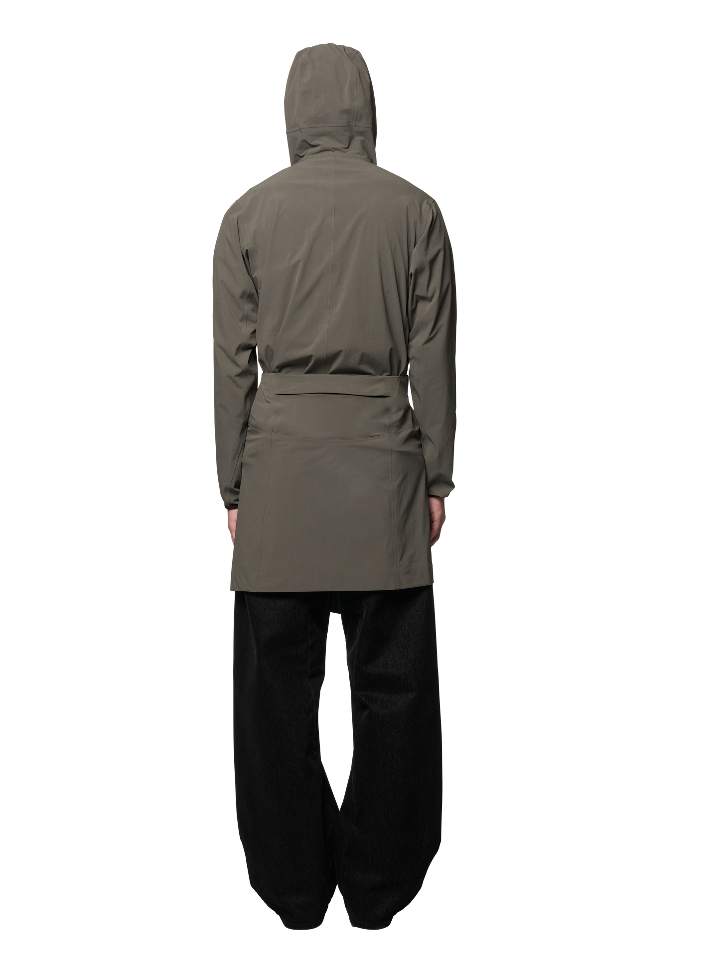 WRAPPED SKIRT / BI-STRETCH NYLON