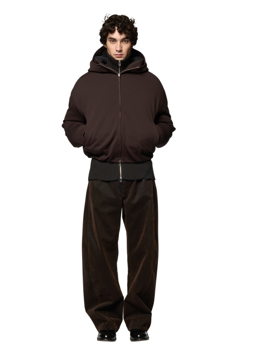 PUFFER BUD PARKA / BLISTER JACQUARD
