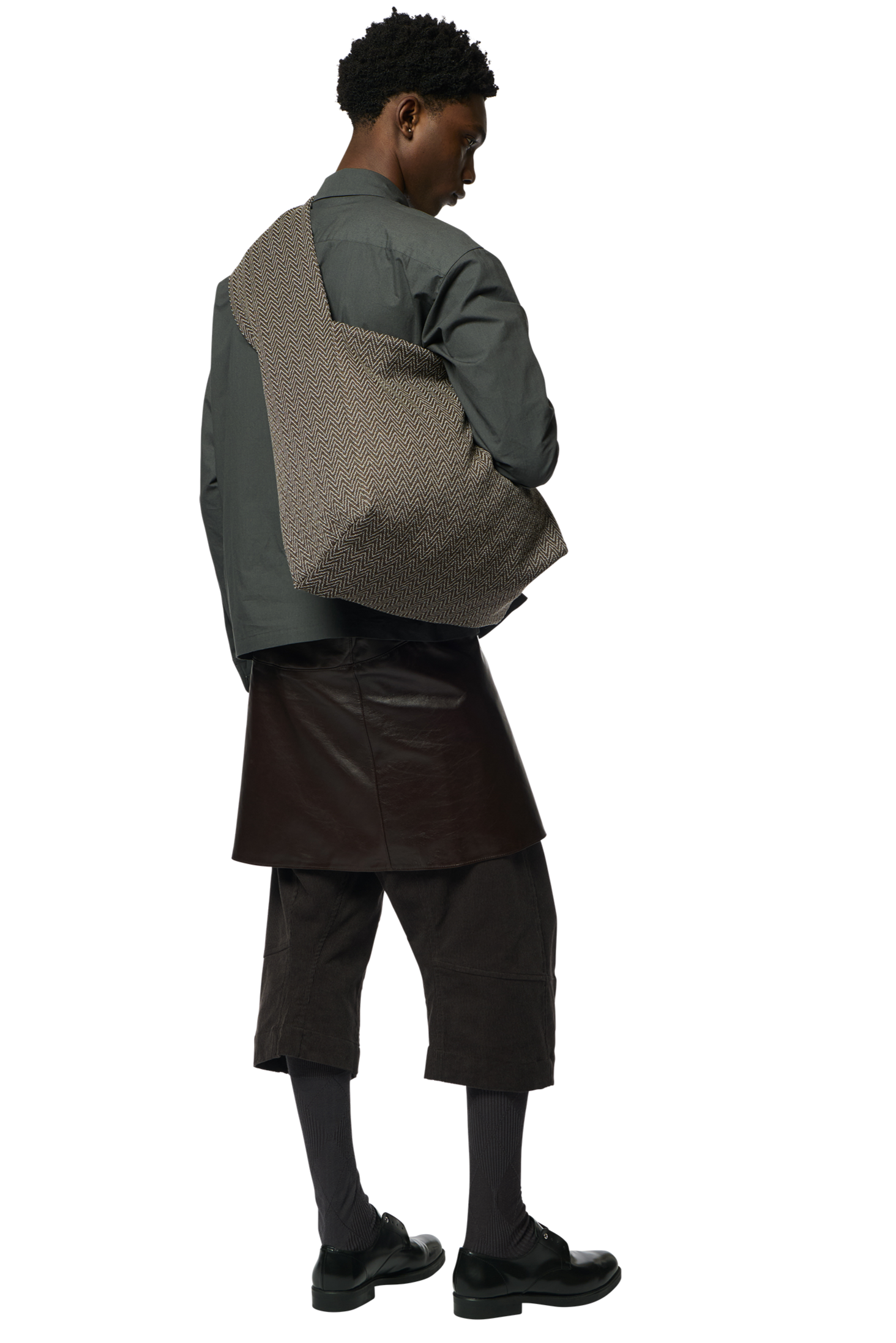 Omar Afridi atelier vest ウールギャバベスト 【公式通販】 Omar Afridi atelier vest ウールギャバベスト 【公式通販】