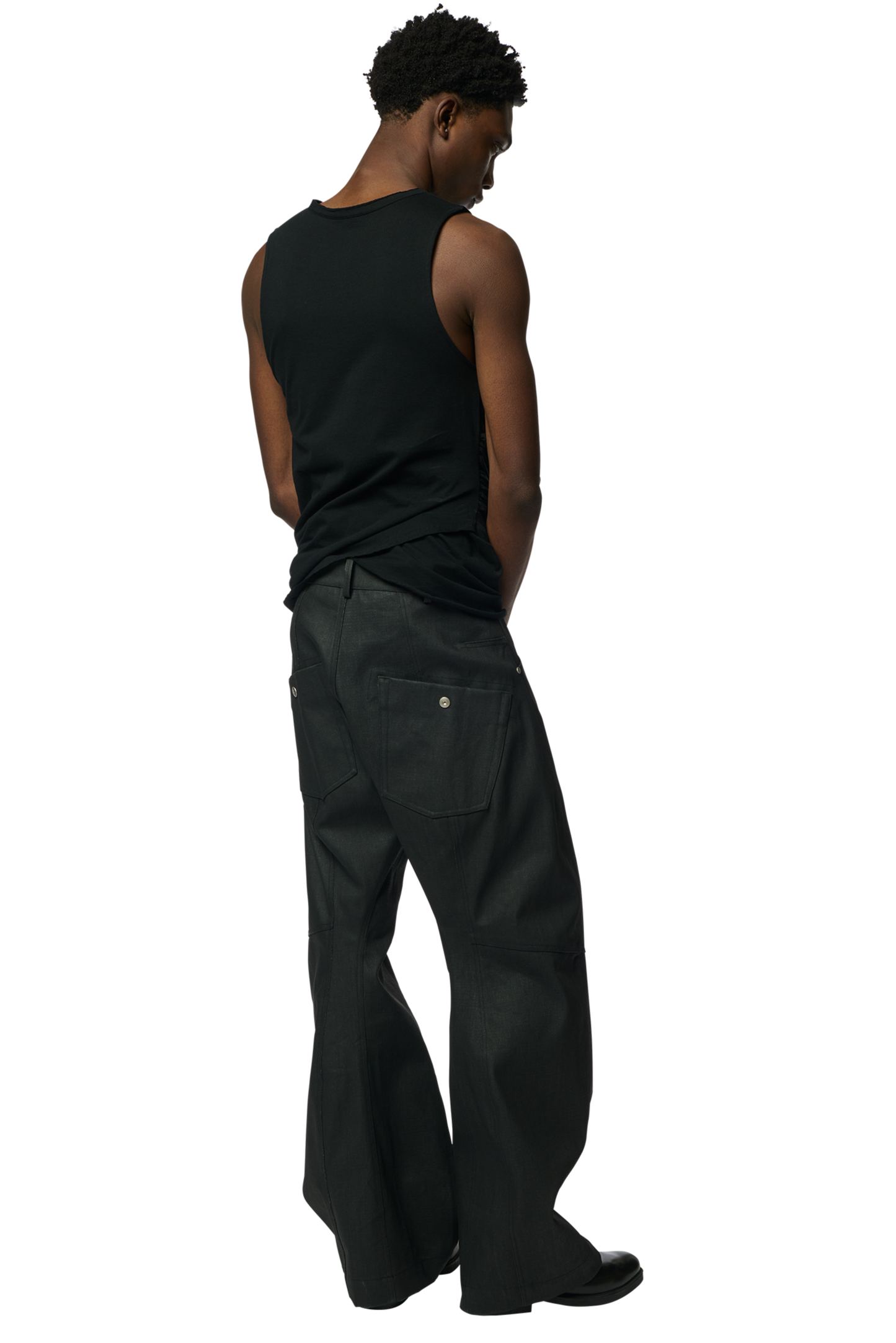 DRAPED TANK TOP / HIGH GAUGE JERSEY