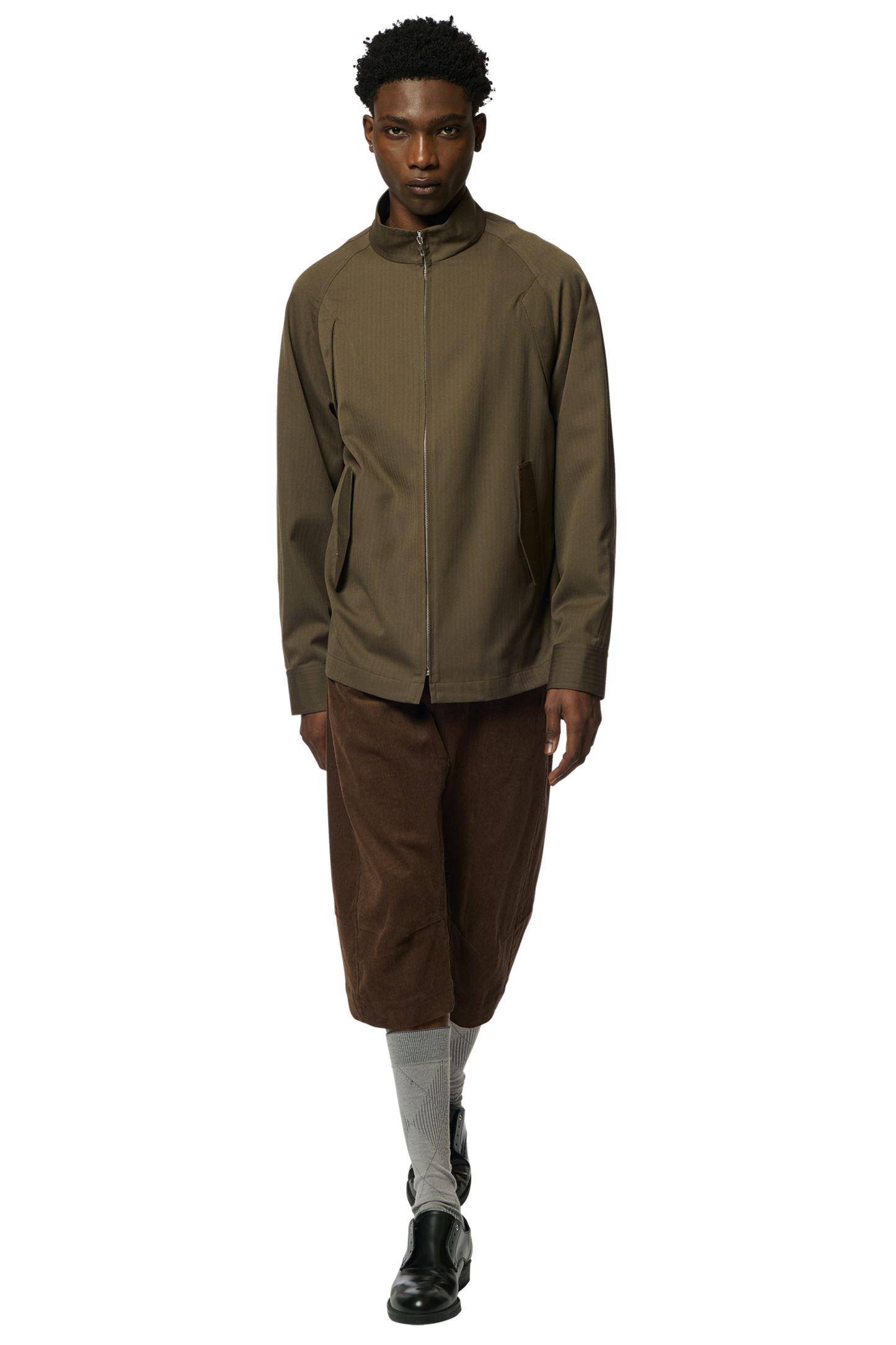 NEMESIS BLOUSON / WOVEN HERRINGBONE