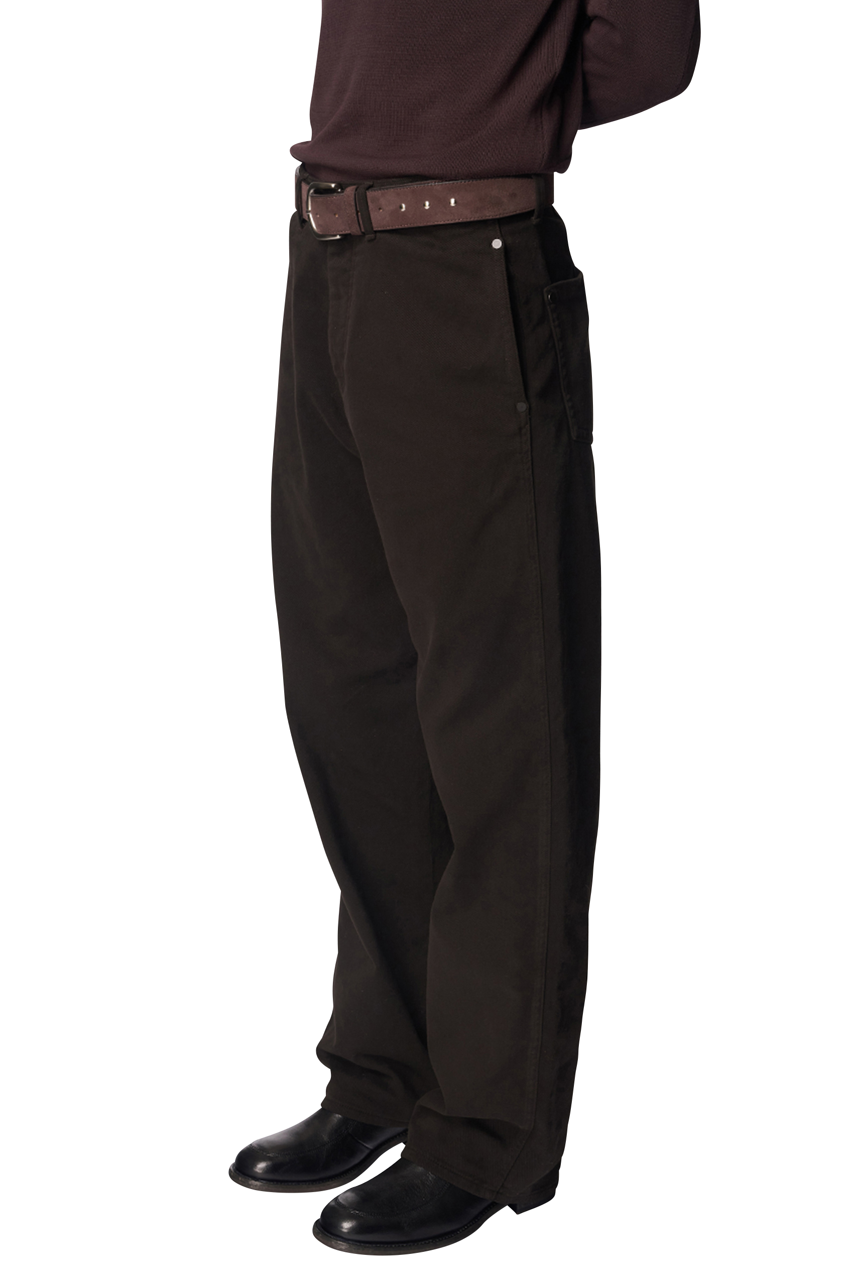 5 PKT TROUSERS / GARMENT DYE COTTON TWILL
