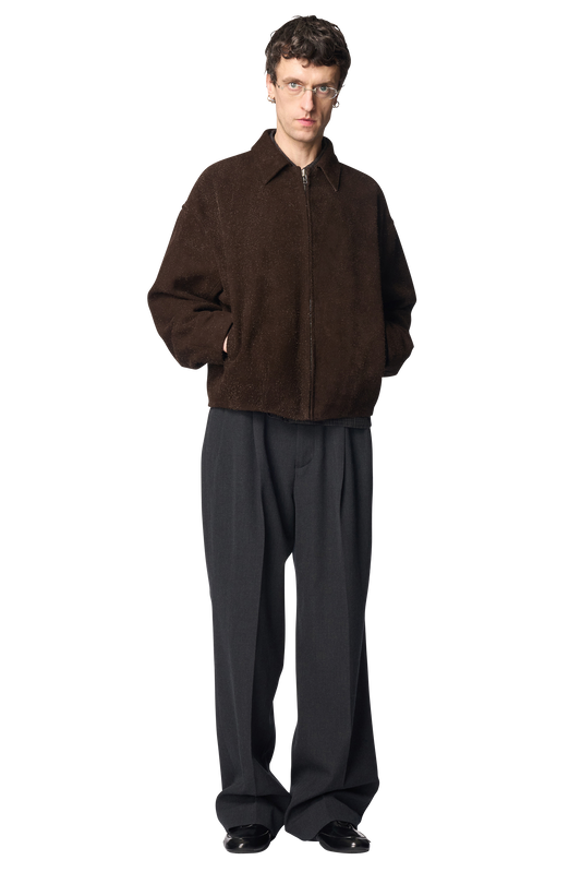 BUD BLOUSON / ANGORA SUEDE