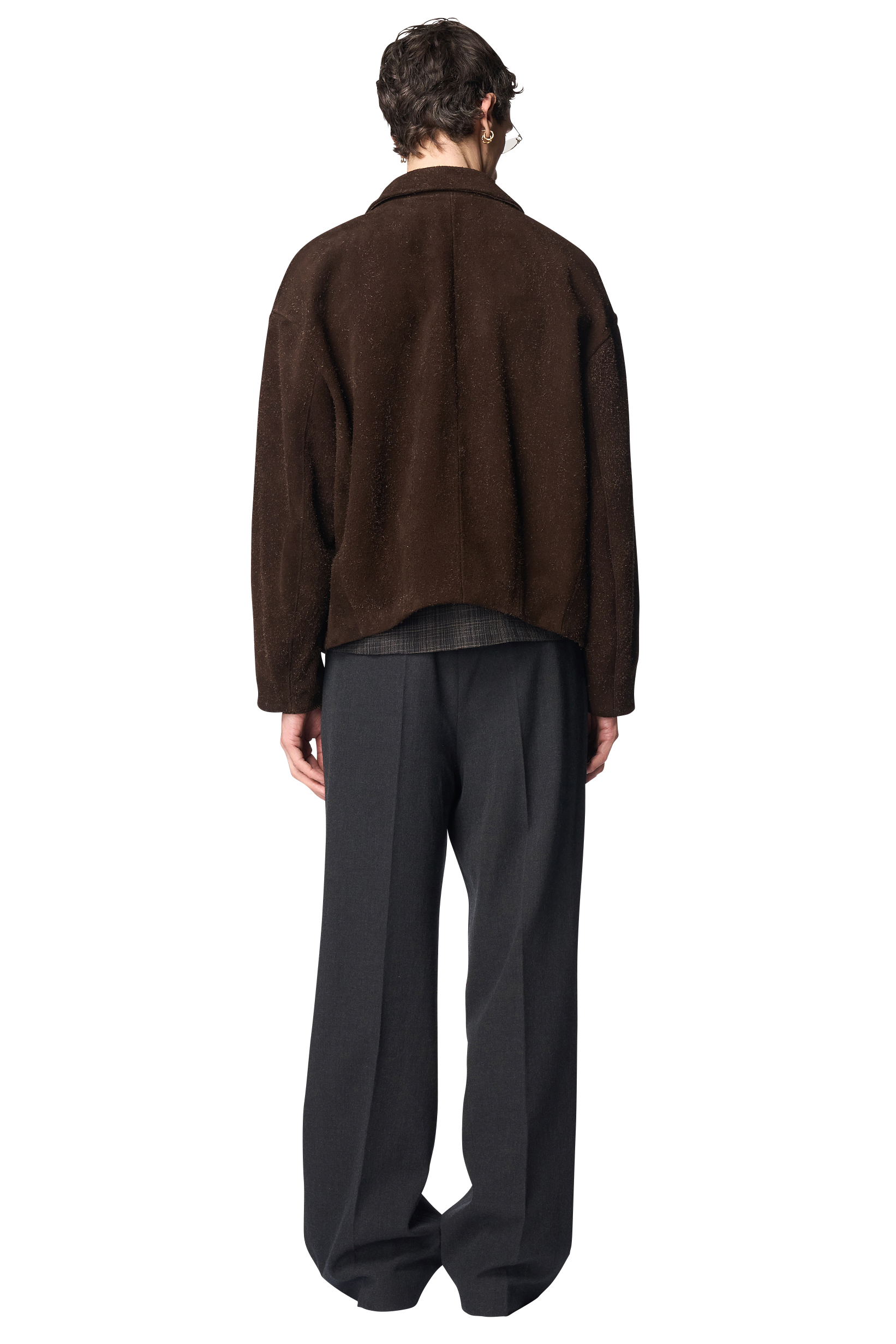 BUD BLOUSON / ANGORA SUEDE
