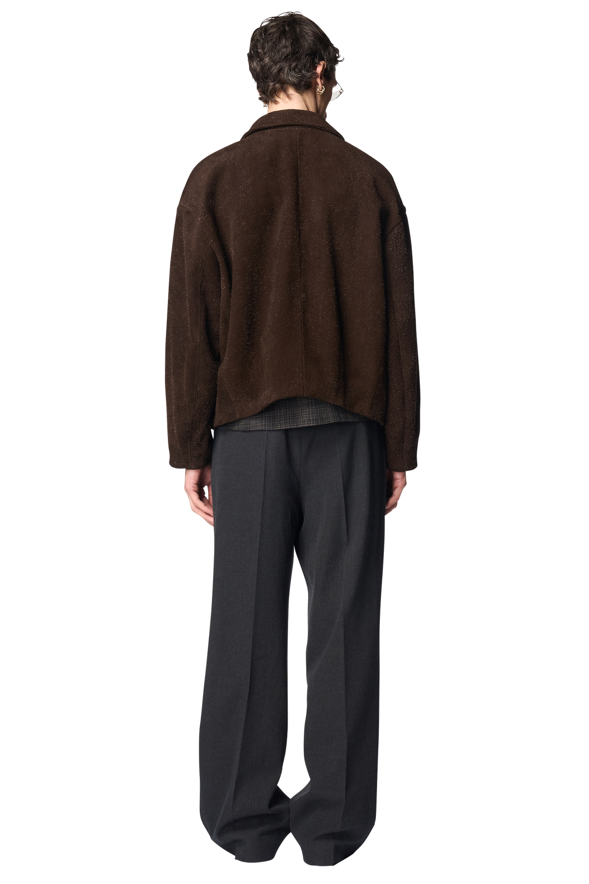 BUD BLOUSON / ANGORA SUEDE