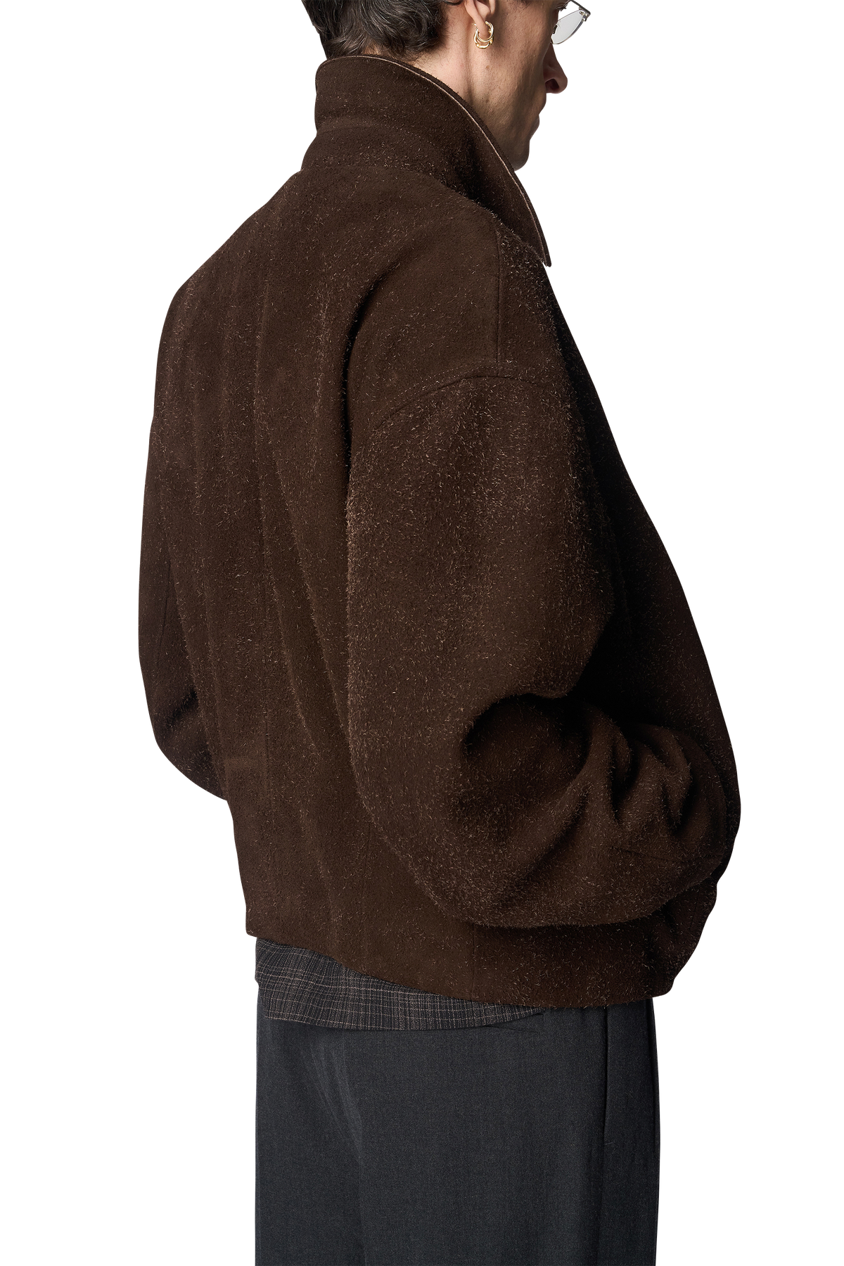 BUD BLOUSON / ANGORA SUEDE