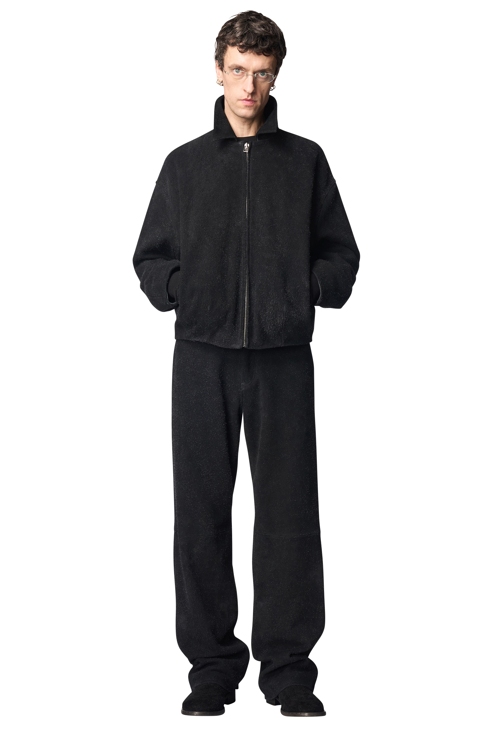 BUD BLOUSON / ANGORA SUEDE