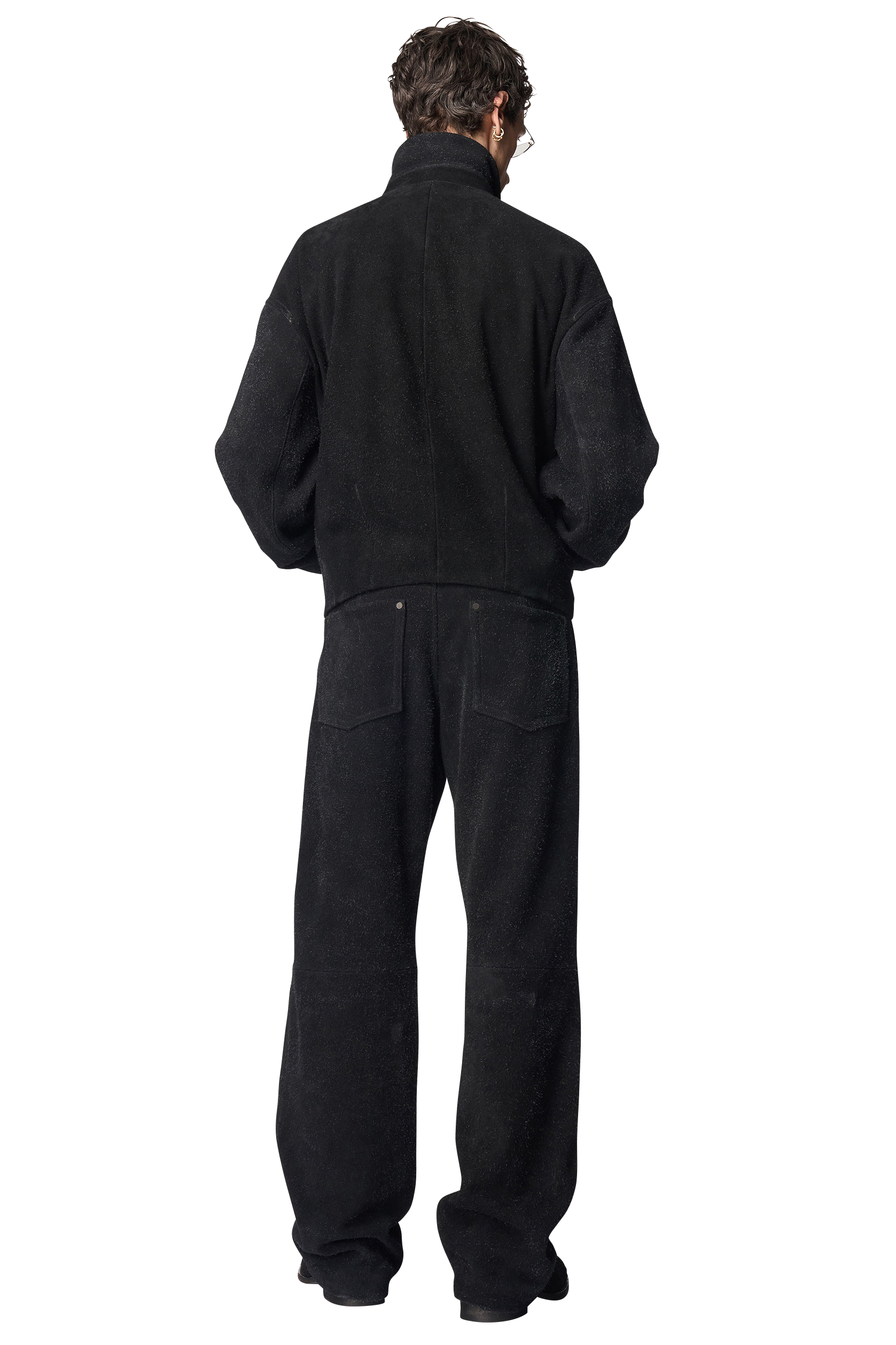BUD BLOUSON / ANGORA SUEDE