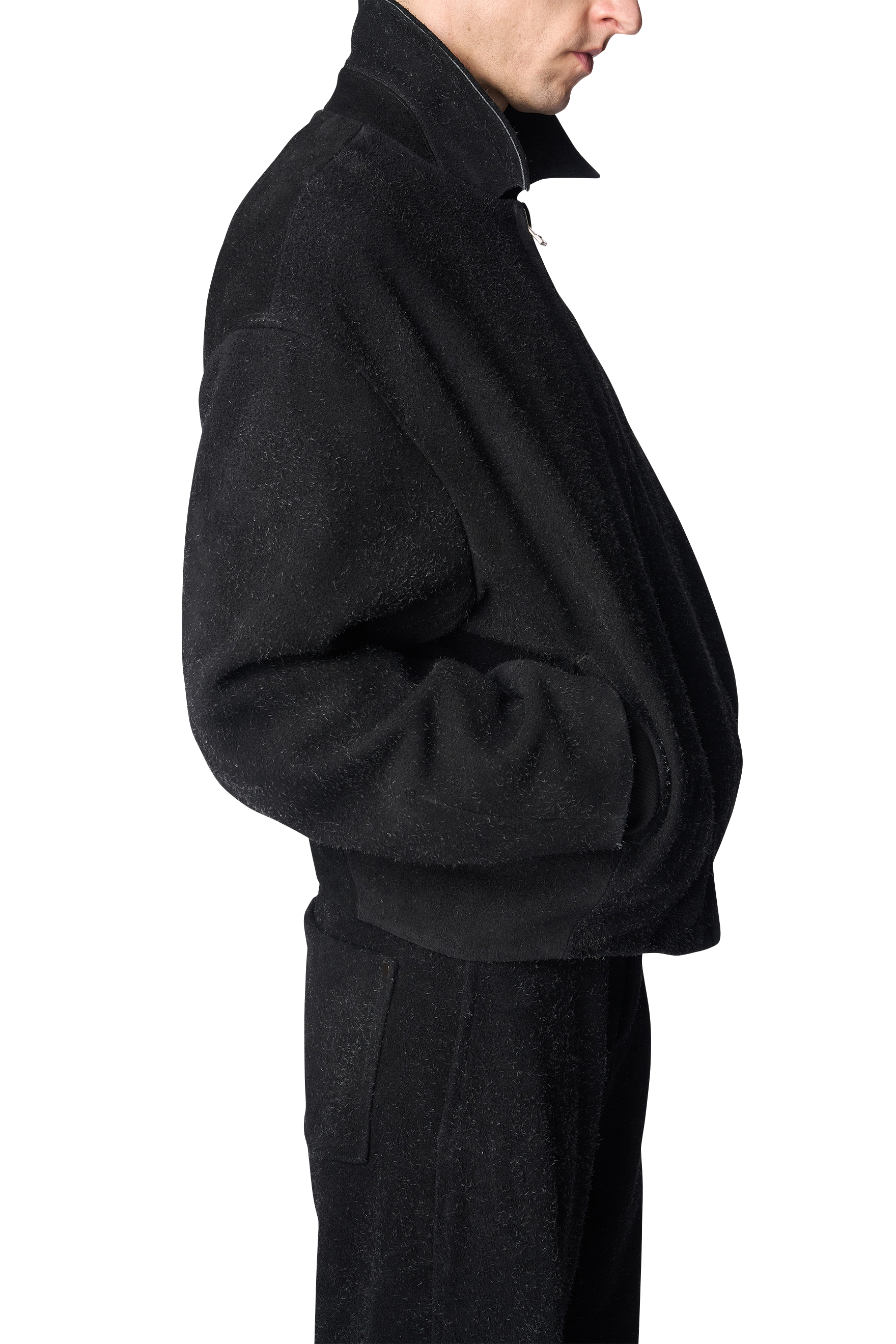 BUD BLOUSON / ANGORA SUEDE