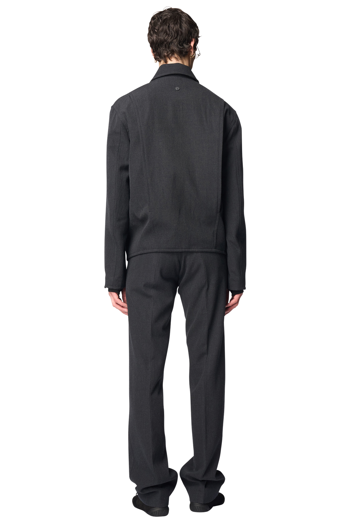 COCOON BLOUSON / WOOL GABARDINE