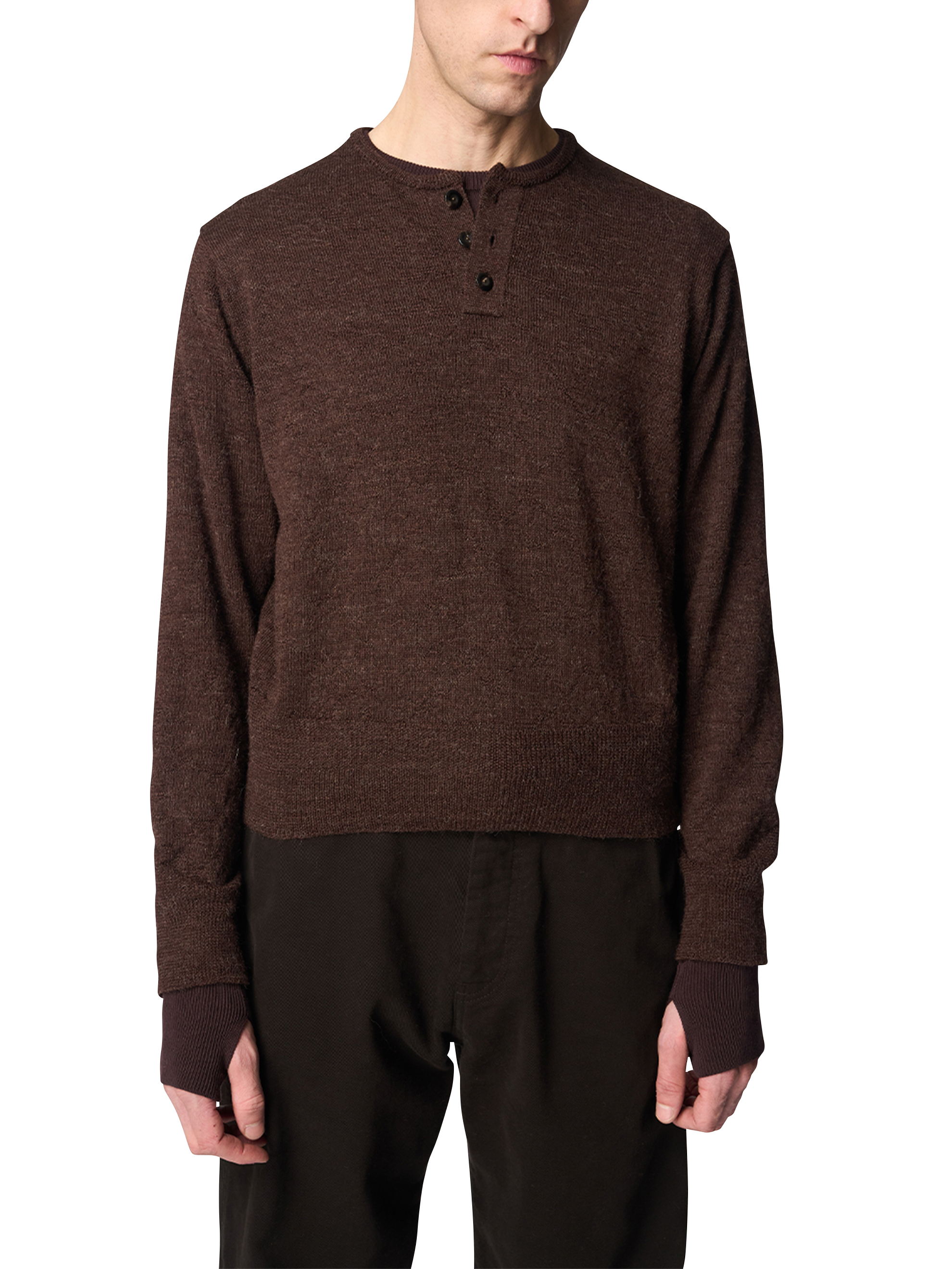 ELIPSE HENRY NECK / ALPACA WOOL