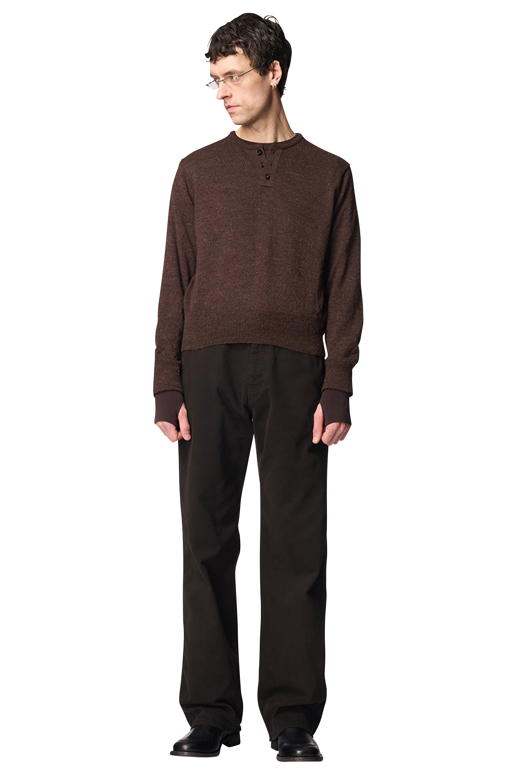 ELIPSE HENRY NECK / ALPACA WOOL