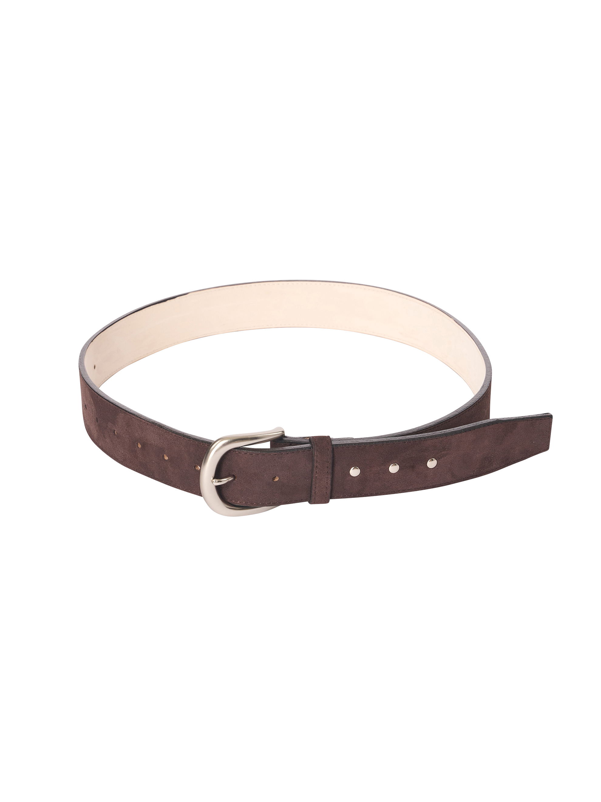 MASS BELT / SHEEP SILKY SUEDE
