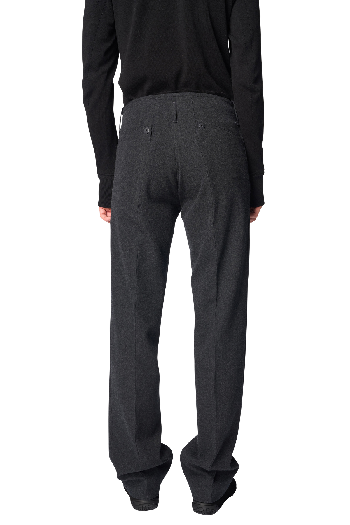 NUIT SLIM TROUSERS / WOOL GABARDINE