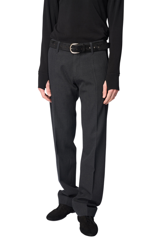 NUIT SLIM TROUSERS / WOOL GABARDINE