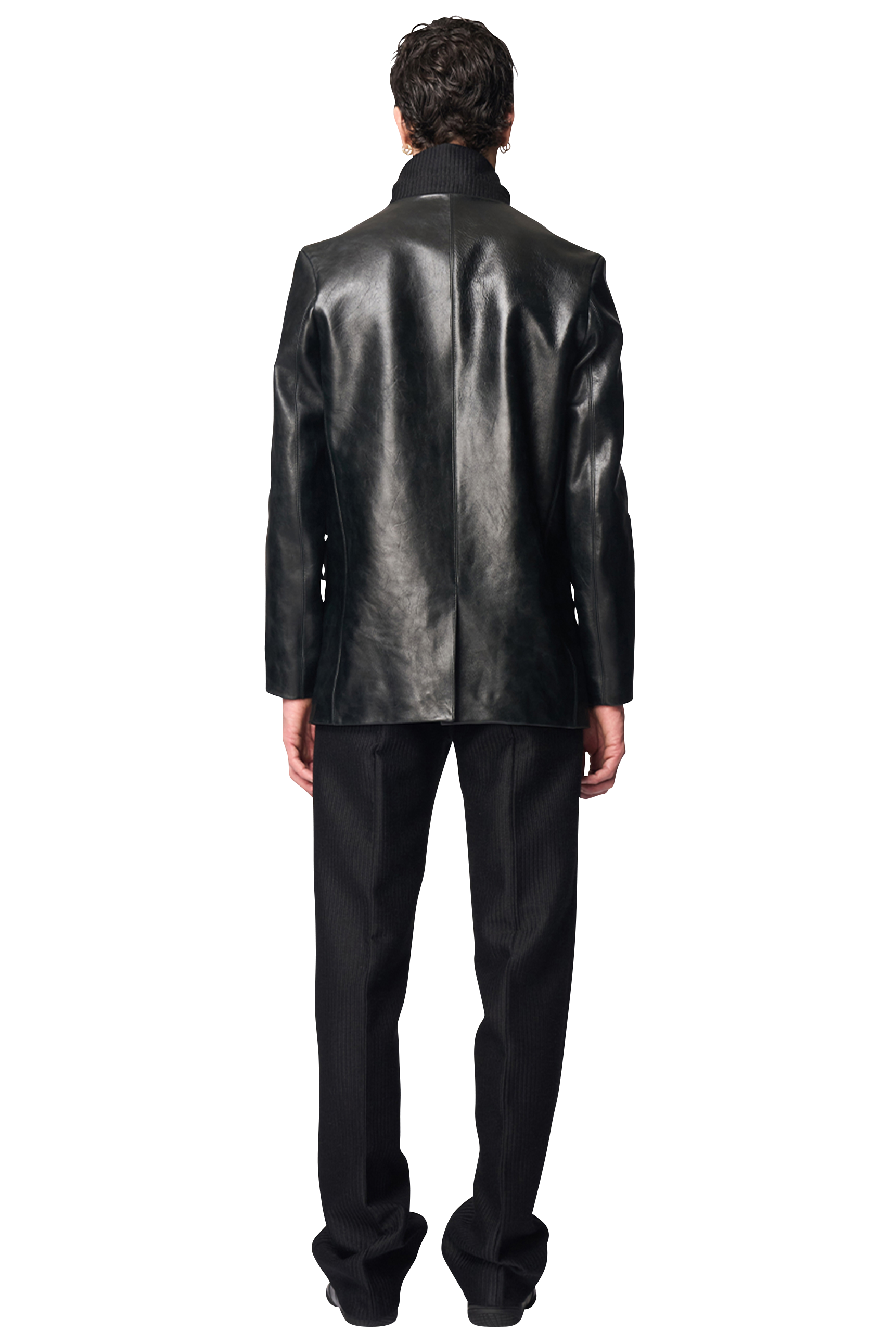NUR TAILORED JACKET / HORSE LEATHER