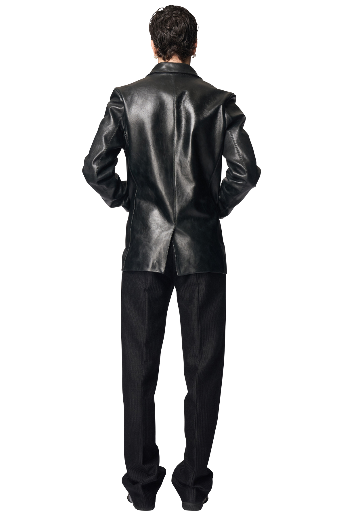 NUR TAILORED JACKET / HORSE LEATHER