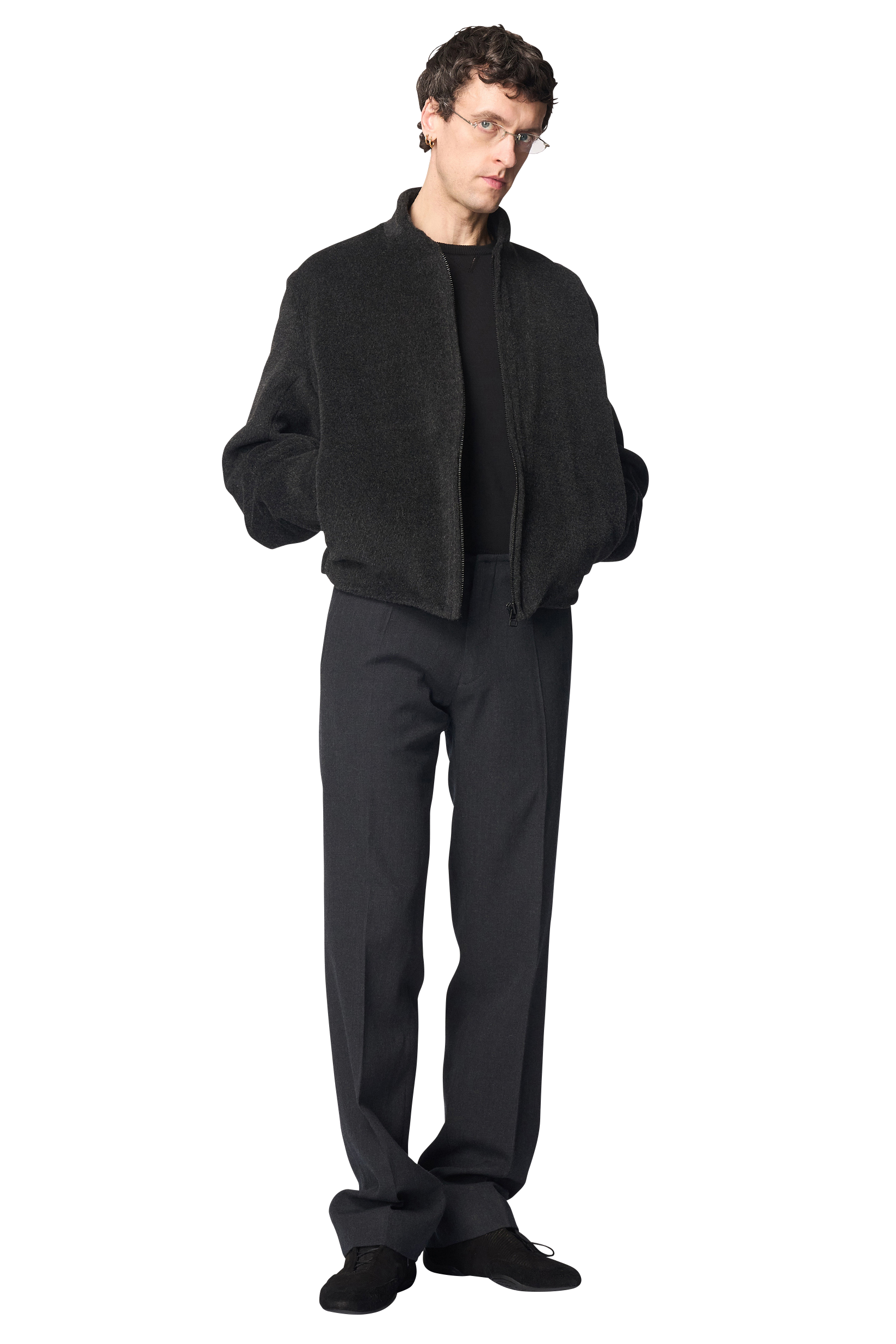 OLA BLOUSON / SHAGGY ALPACA WOOL