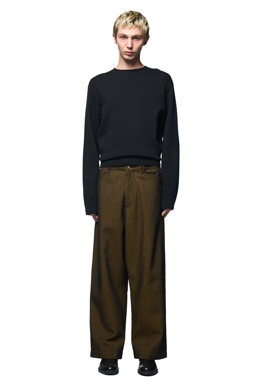 TROTTI BAGGY TROUSERS / YELLOW TWILL