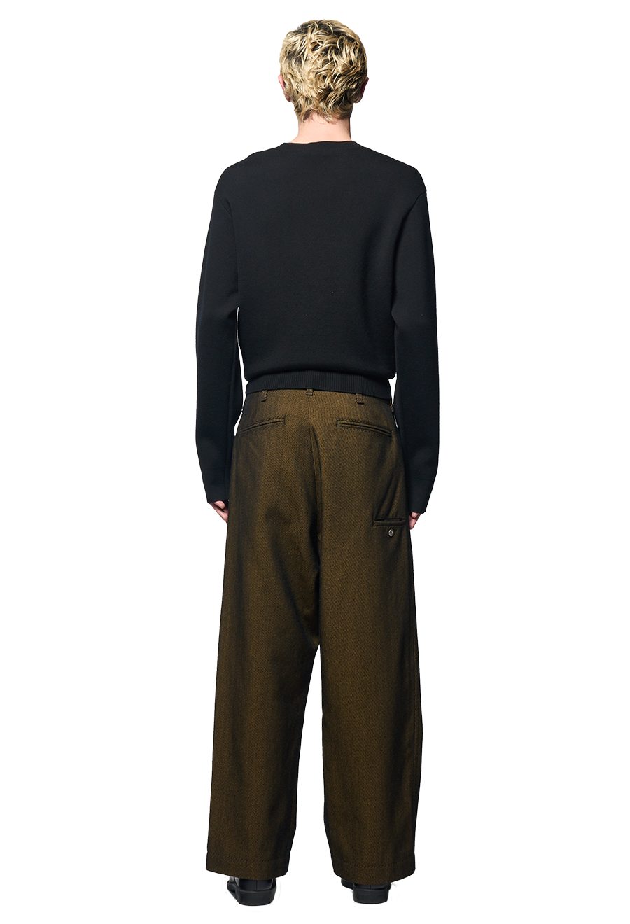 TROTTI BAGGY TROUSERS / YELLOW TWILL