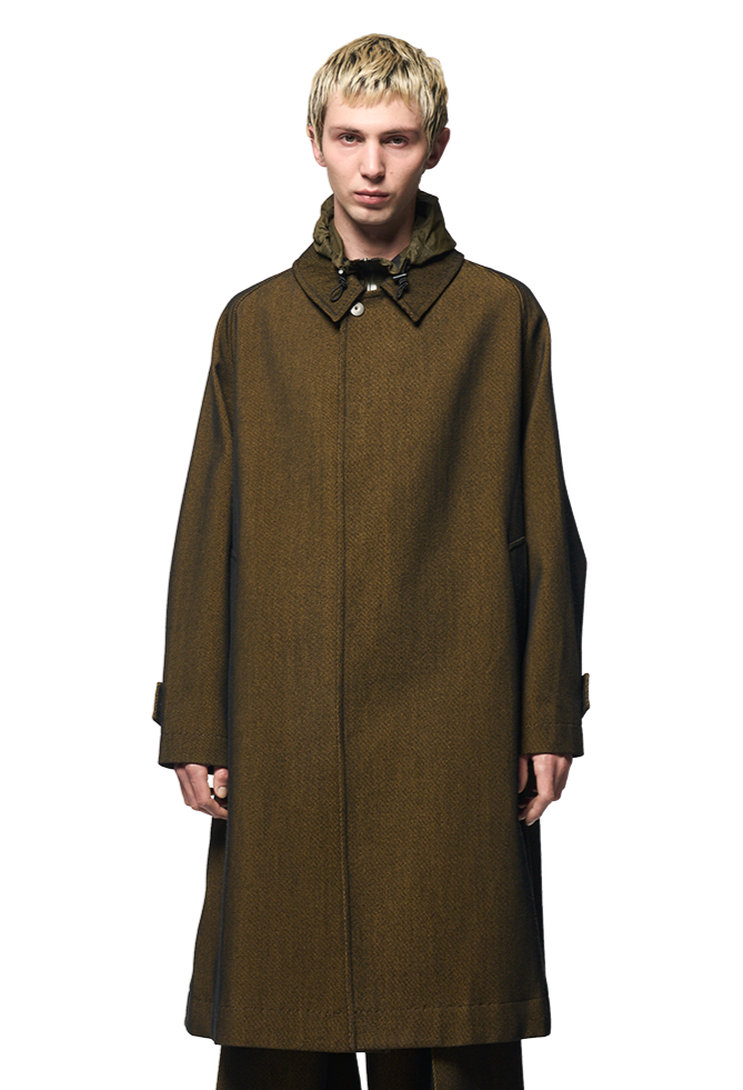 BALMACAAN COAT / YELLOW TWILL