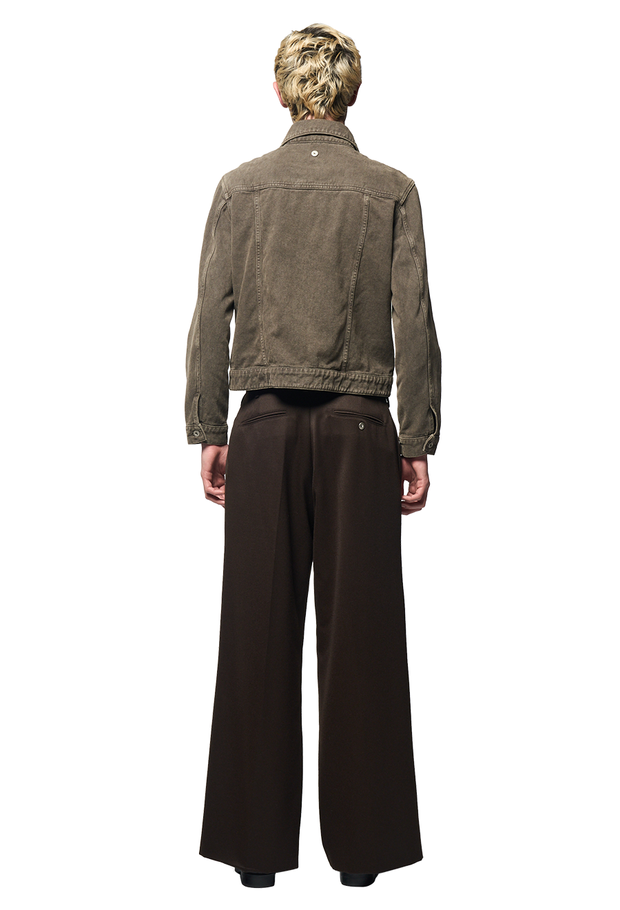 REICH PLEATED TROUSERS / HEAVY TUXEDO