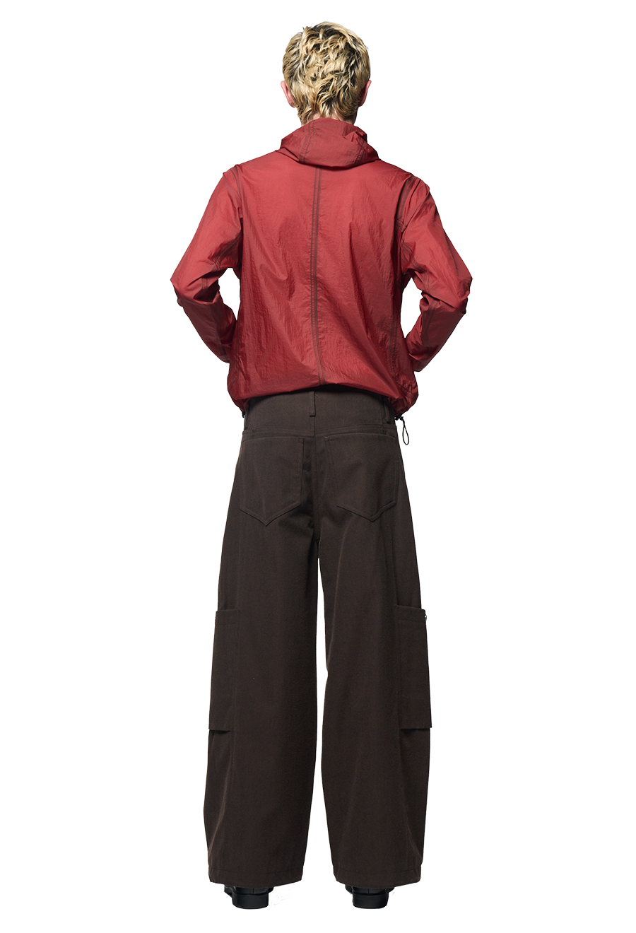 Omar Afridi Panelled Bontan Trousers Omar Afridi Panelled Bontan Trousers