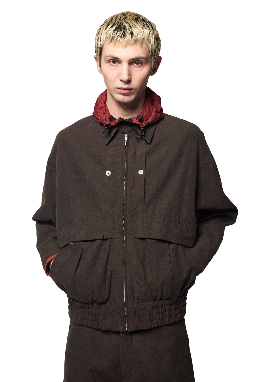 KATARAKT BLOUSON / MICRO HERRINGBONE