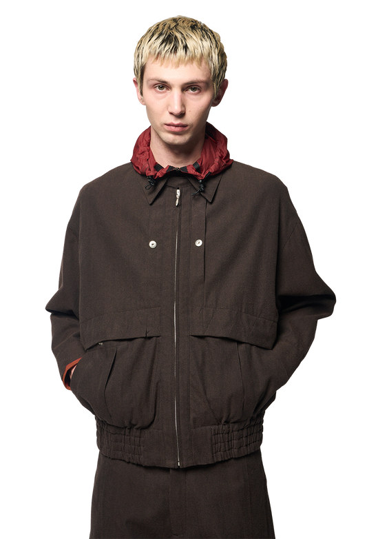 KATARAKT BLOUSON / MICRO HERRINGBONE