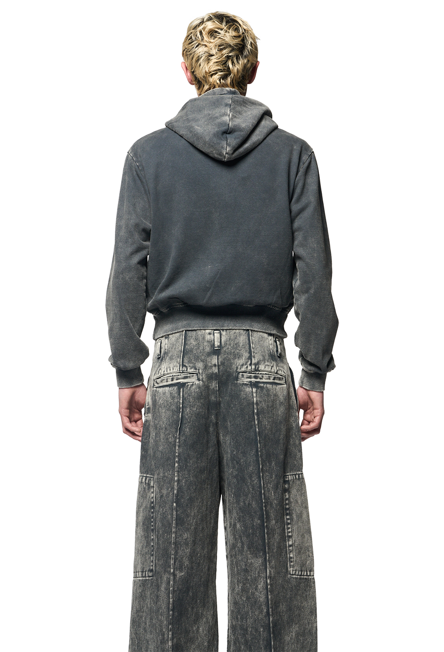 omar afridi 24AW SHABBY ZIPPED HOODIE omar afridi 24AW SHABBY ZIPPED HOODIE