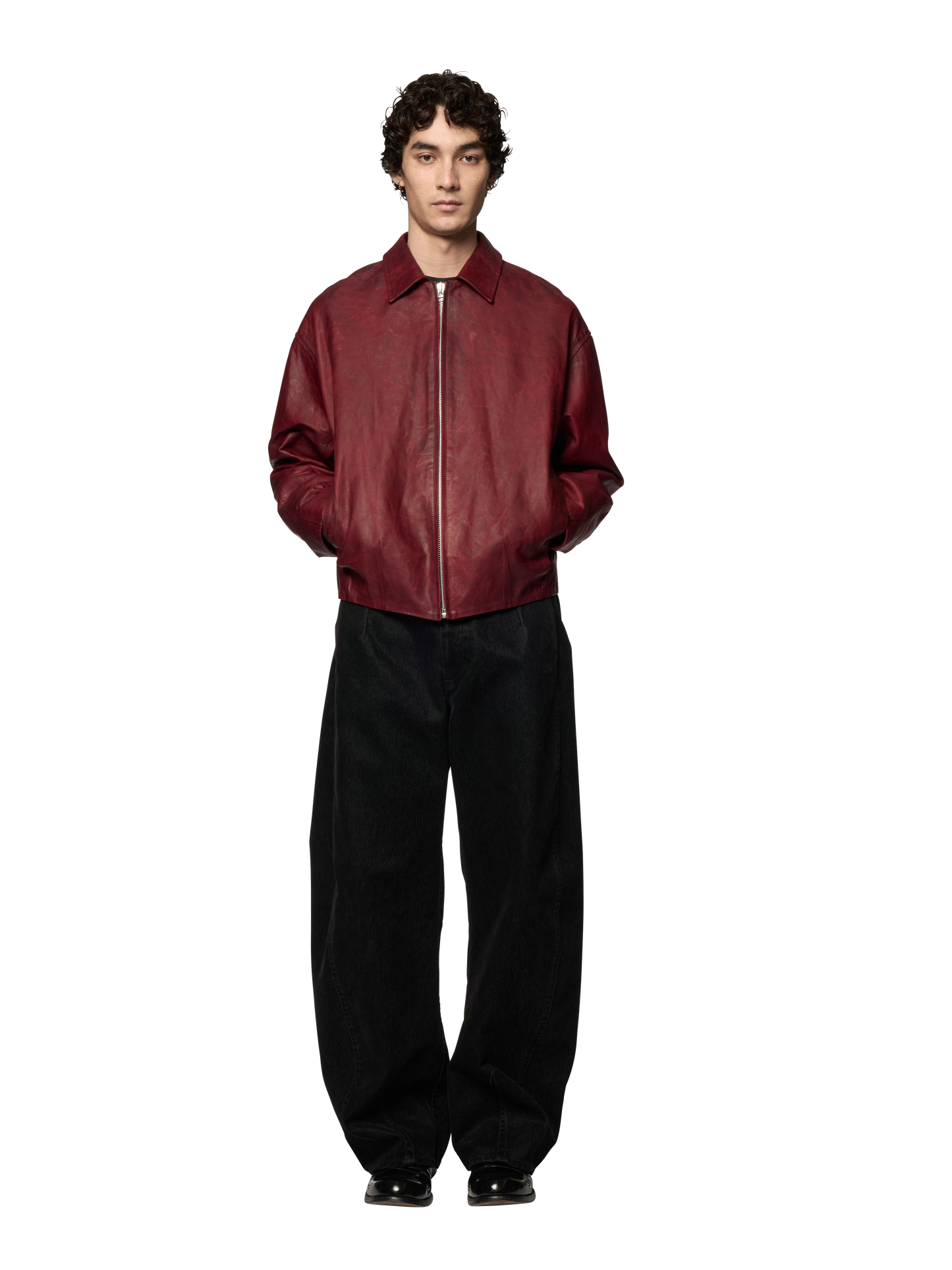 BUD BLOUSON / BABY CALF LEATHER