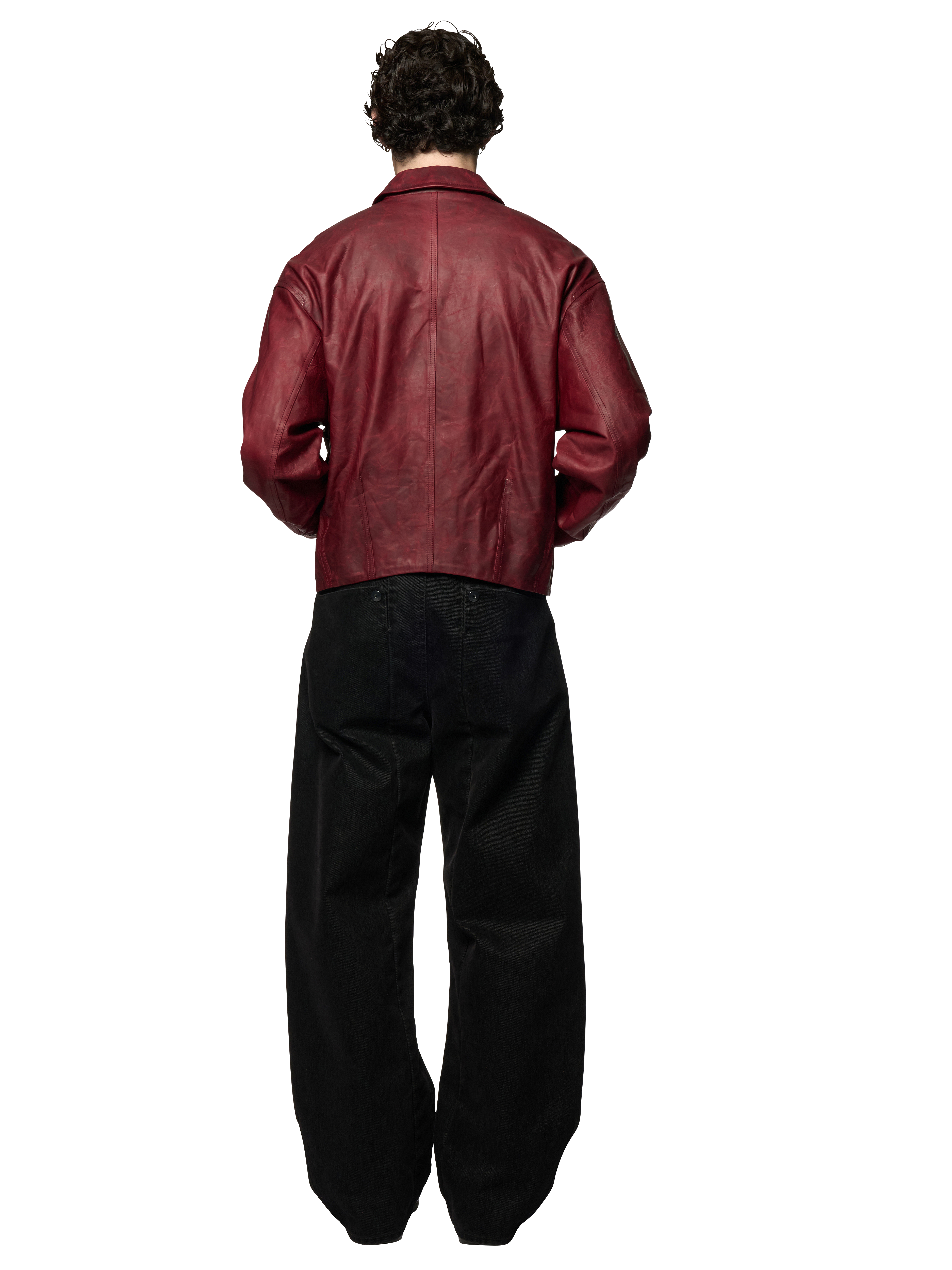 BUD BLOUSON / BABY CALF LEATHER