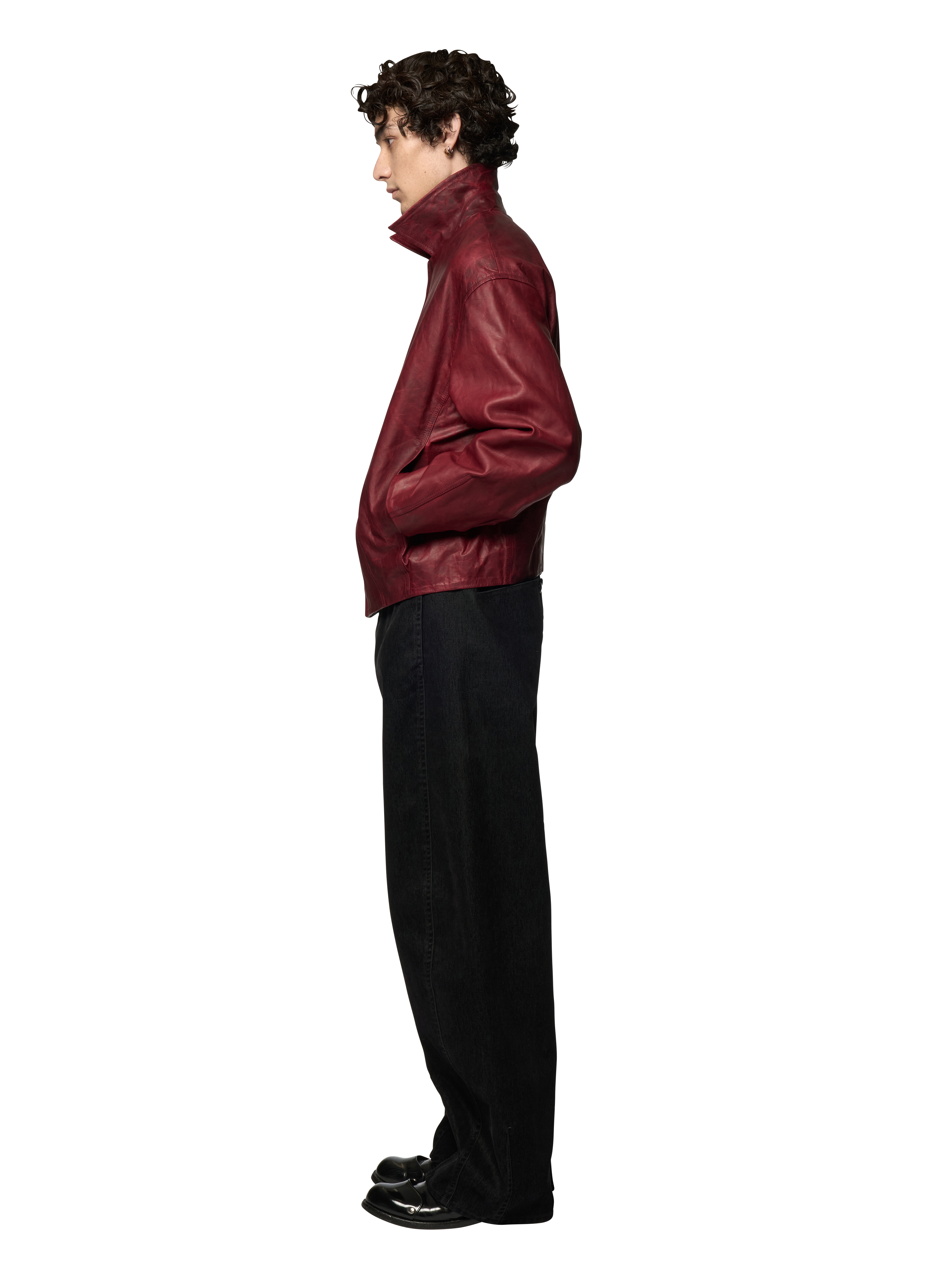 BUD BLOUSON / BABY CALF LEATHER