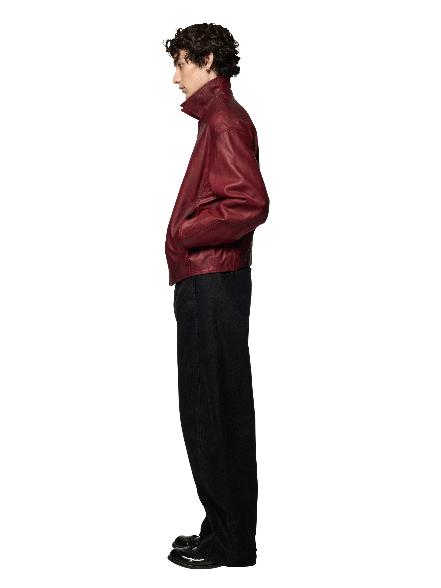 BUD BLOUSON / BABY CALF LEATHER