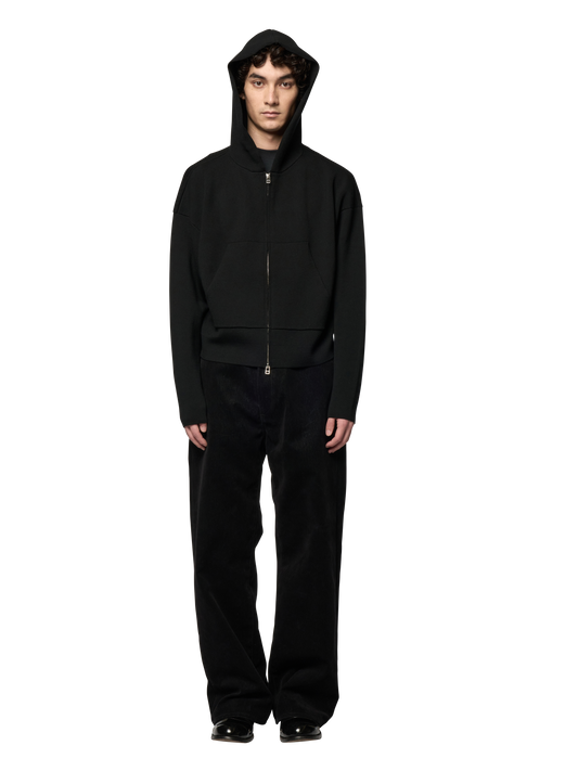 ORDO KNITTED PARKA / ULTRA FINE MERINO WOOL