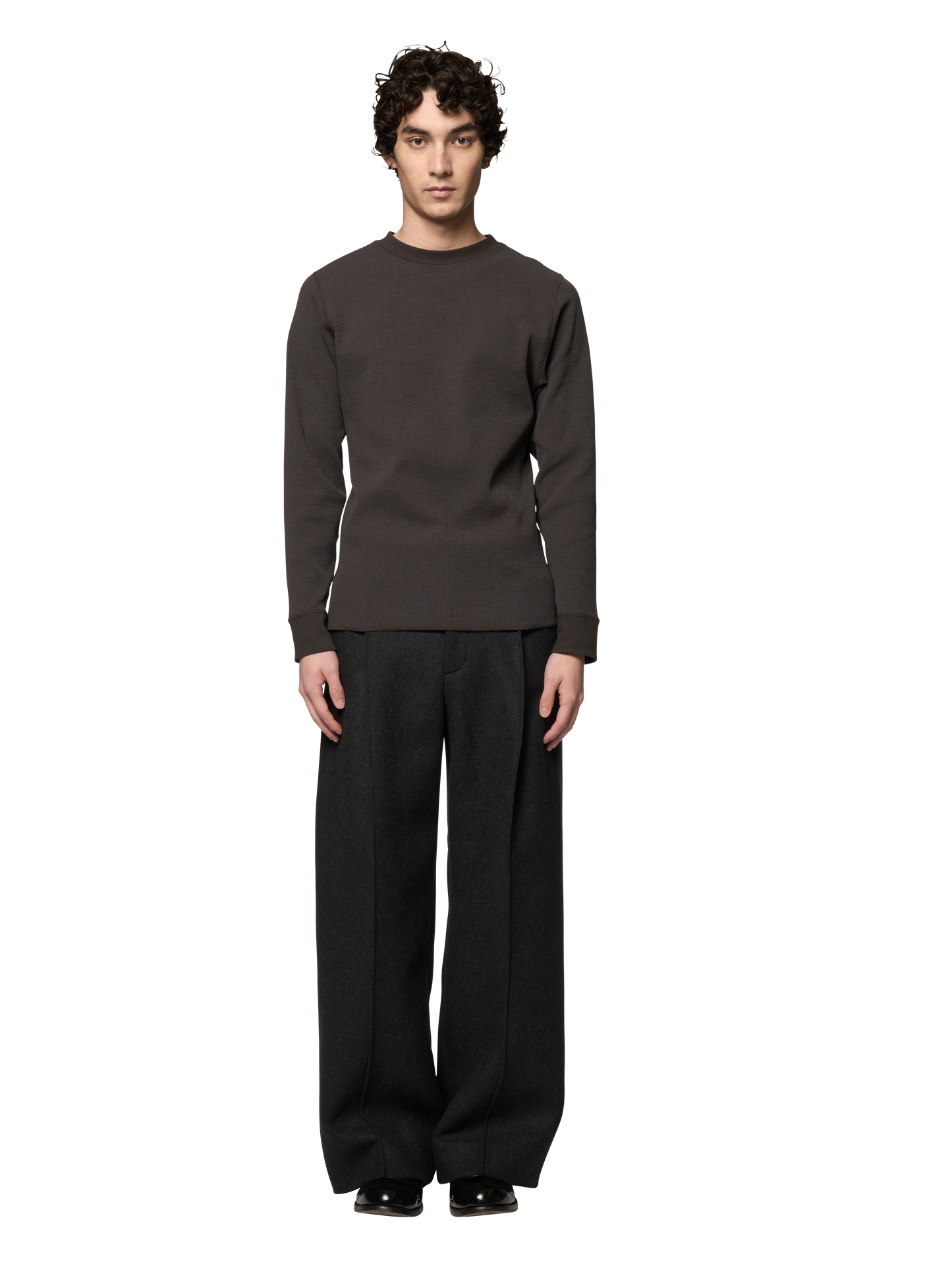 LONG SLEEVE THERMAL / MILITARY WAFFLE