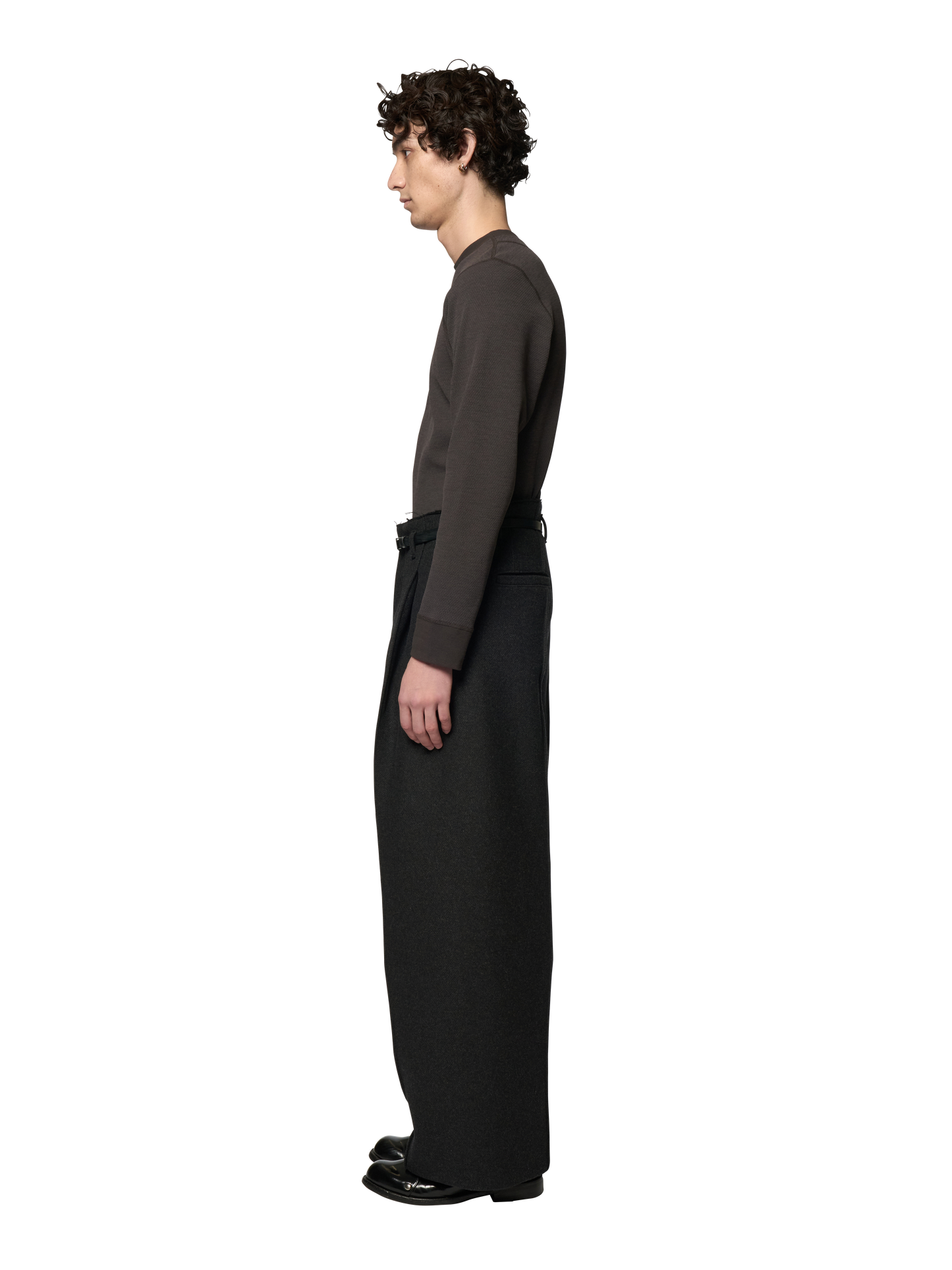 2D TROUSERS / MELTON