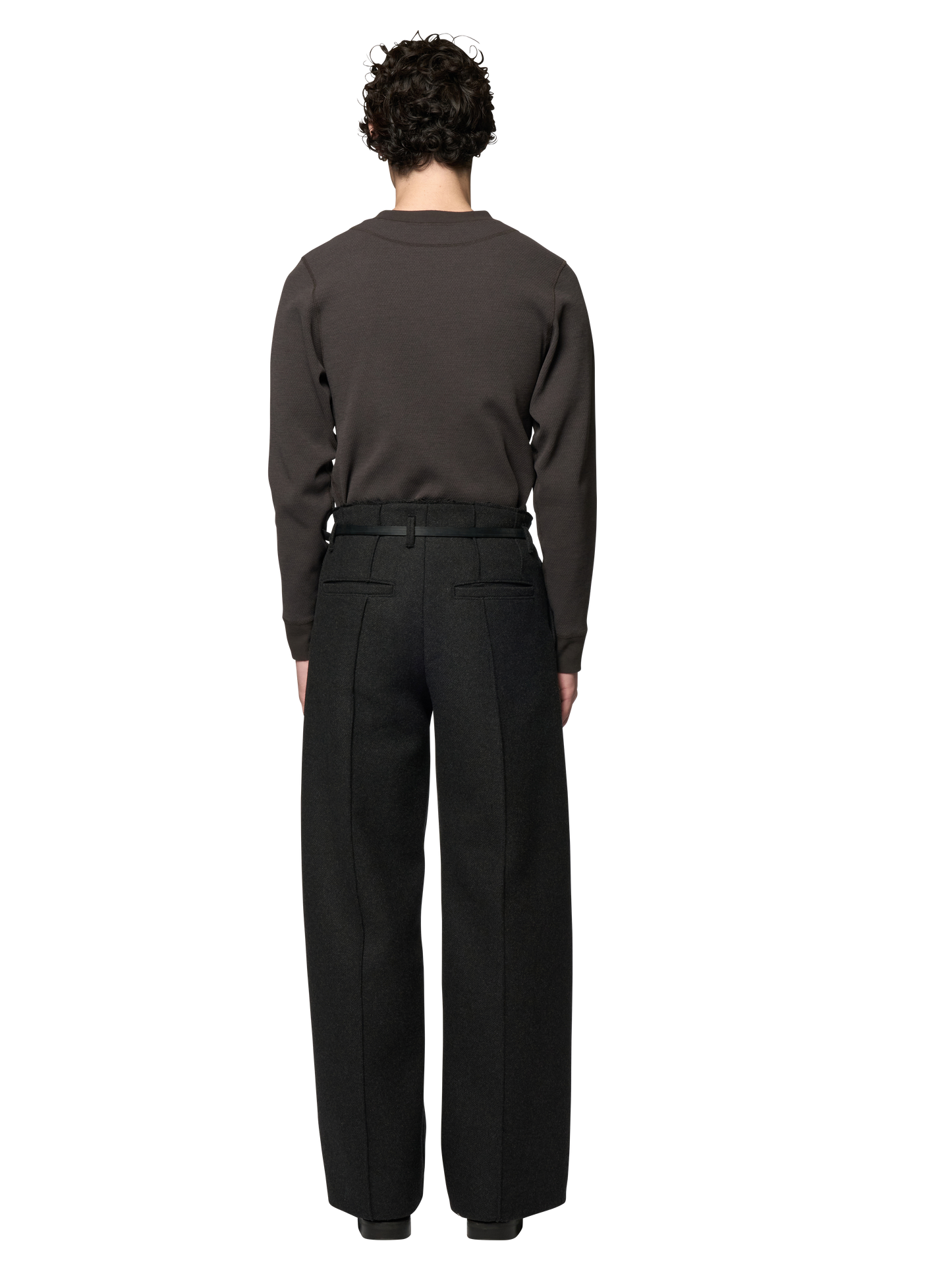 2D TROUSERS / MELTON