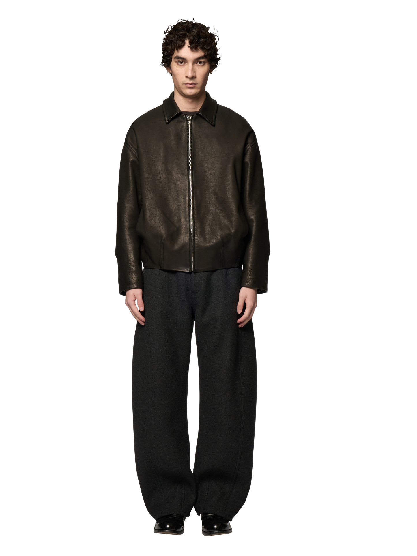 BUD BLOUSON / BABY CALF LEATHER