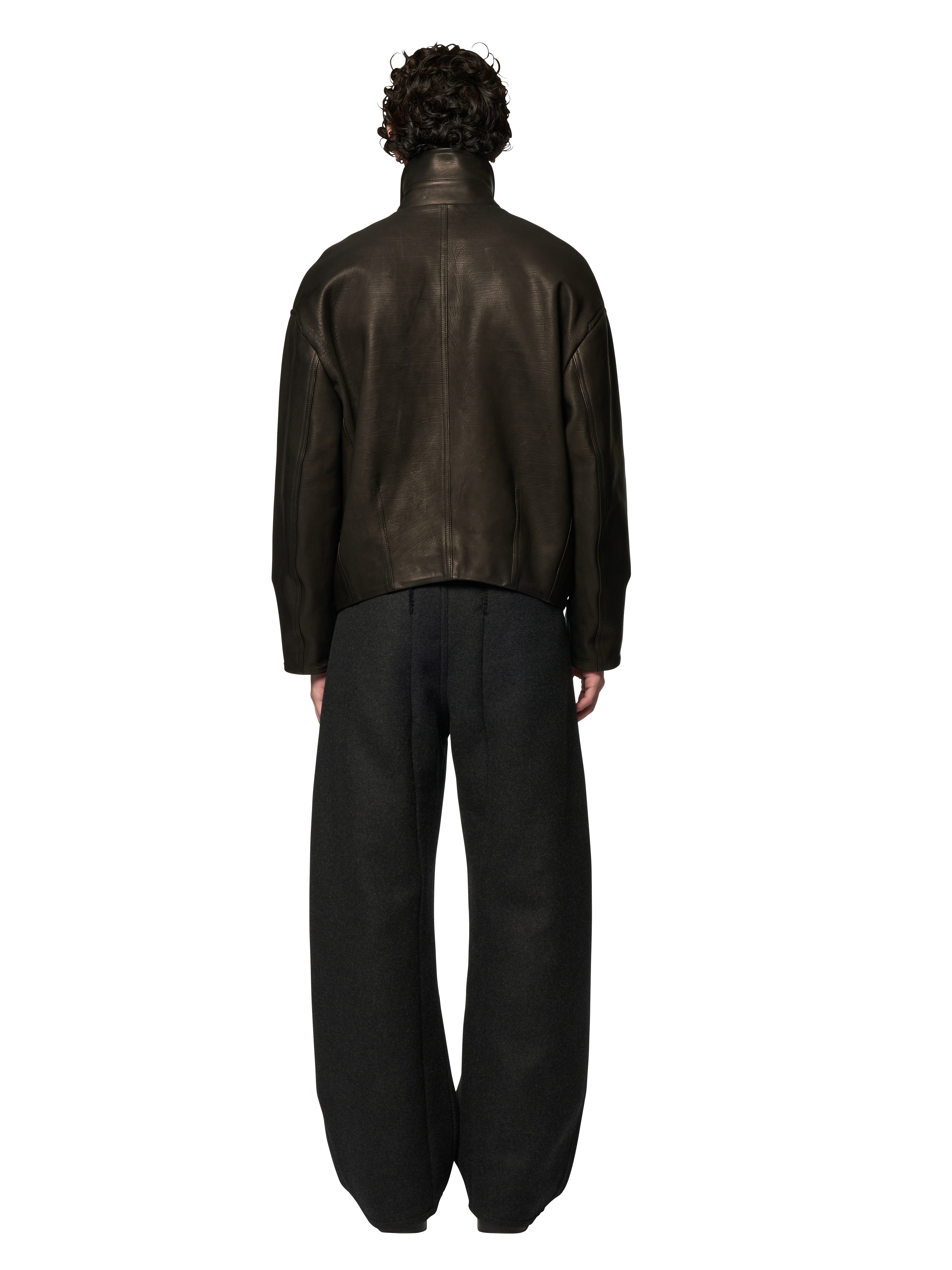 BUD BLOUSON / BABY CALF LEATHER