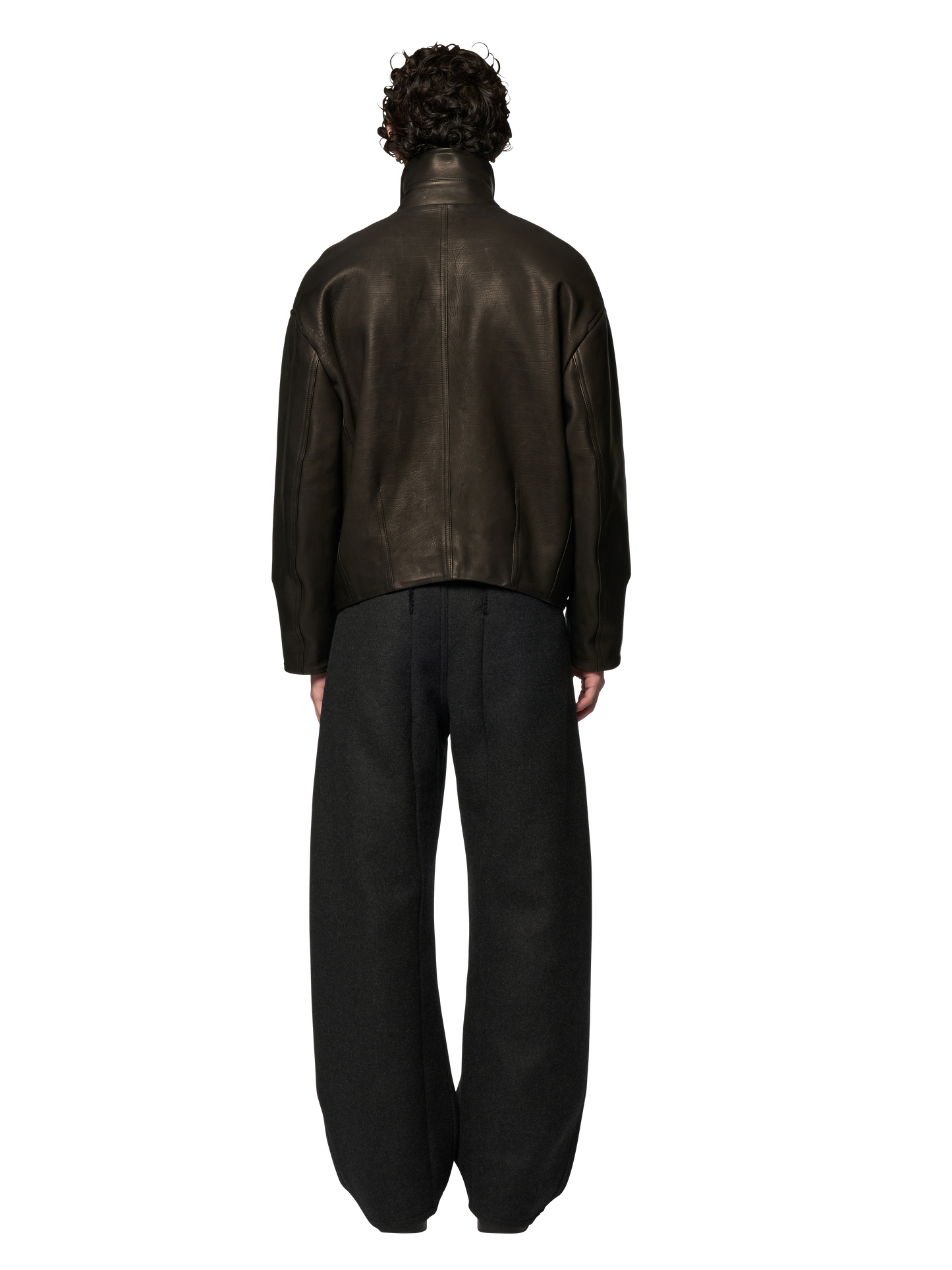 BUD BLOUSON / BABY CALF LEATHER