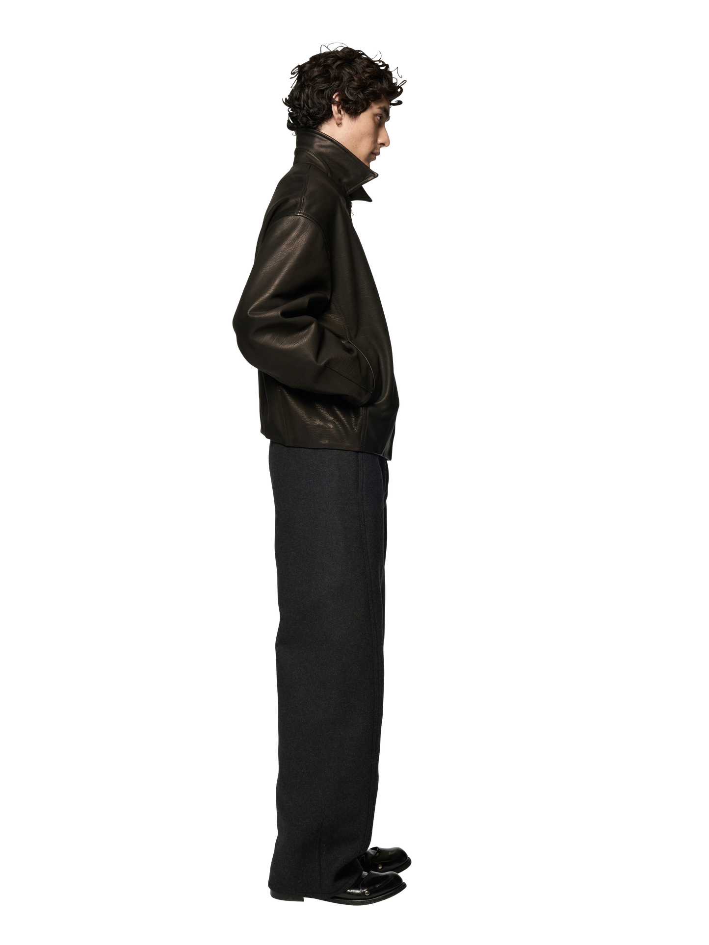 BUD BLOUSON / BABY CALF LEATHER