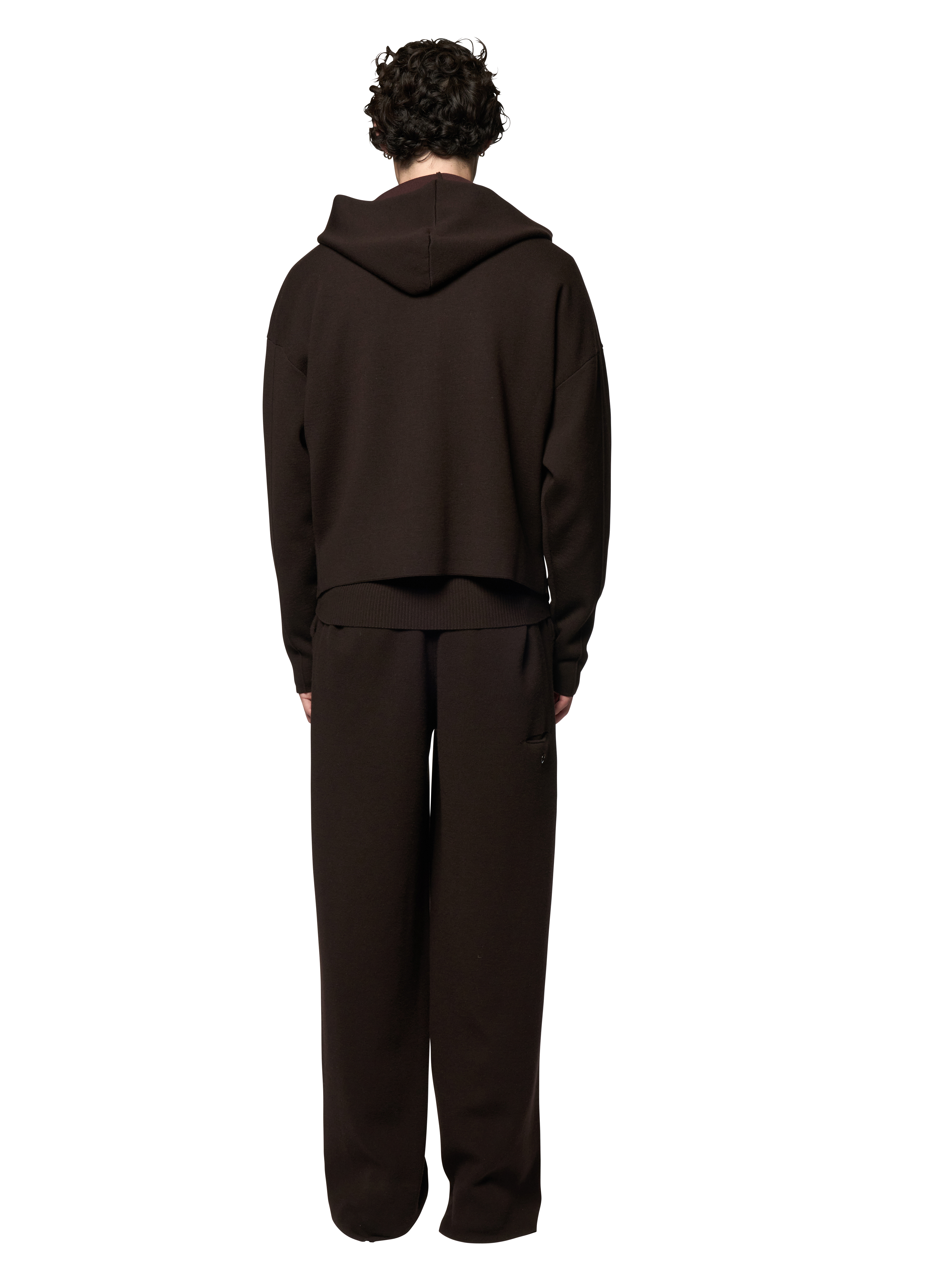 ORDO KNITTED PARKA / ULTRA FINE MERINO WOOL