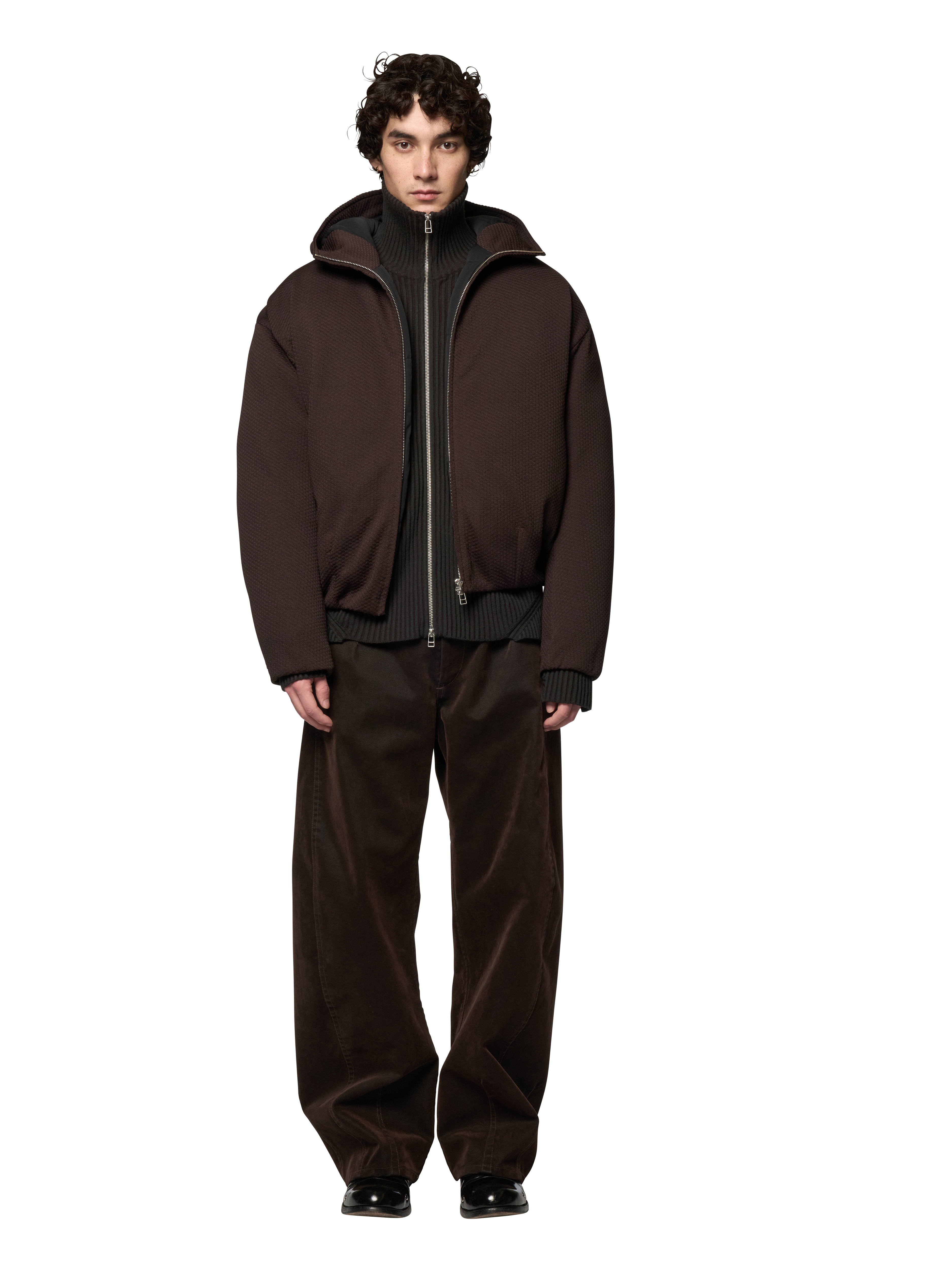 PUFFER BUD PARKA / BLISTER JACQUARD